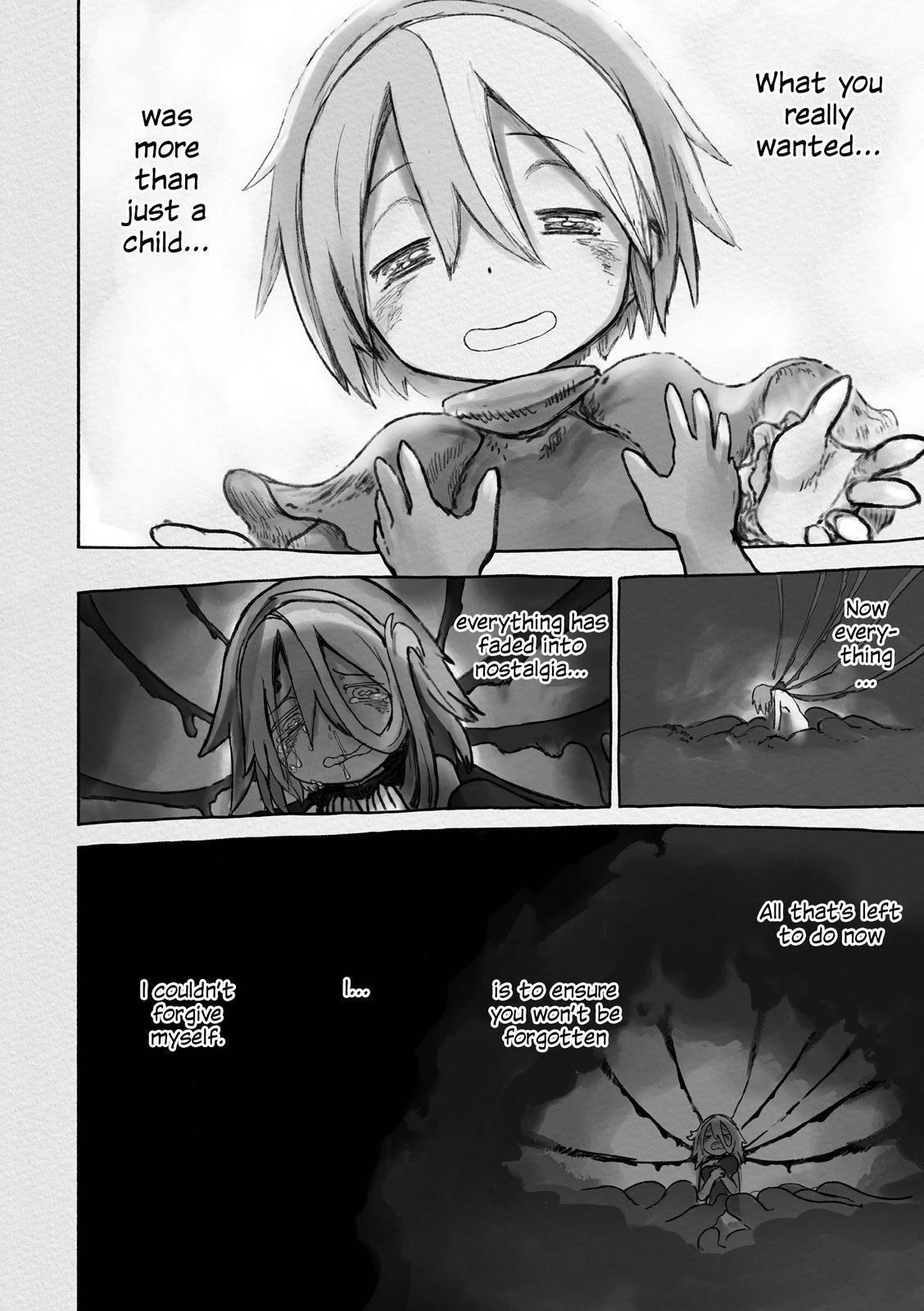 Made in Abyss Chapter 59 page 28 - Chapter 59: Warm Darkness
