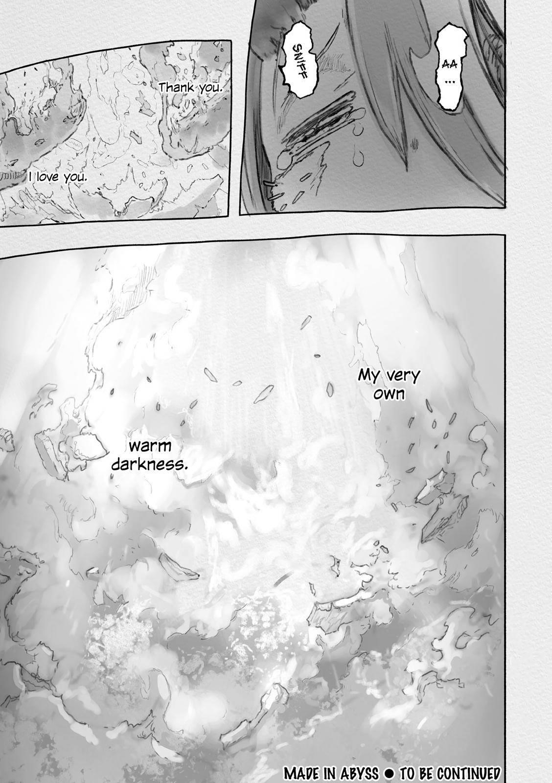 Made in Abyss Chapter 59 page 31 - Chapter 59: Warm Darkness