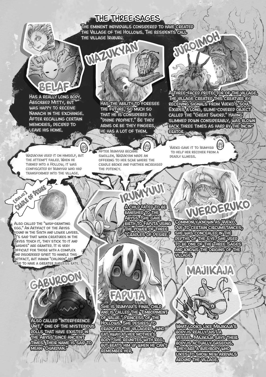 Made in Abyss Chapter 60.5 page 4 - Volume 10 Extras