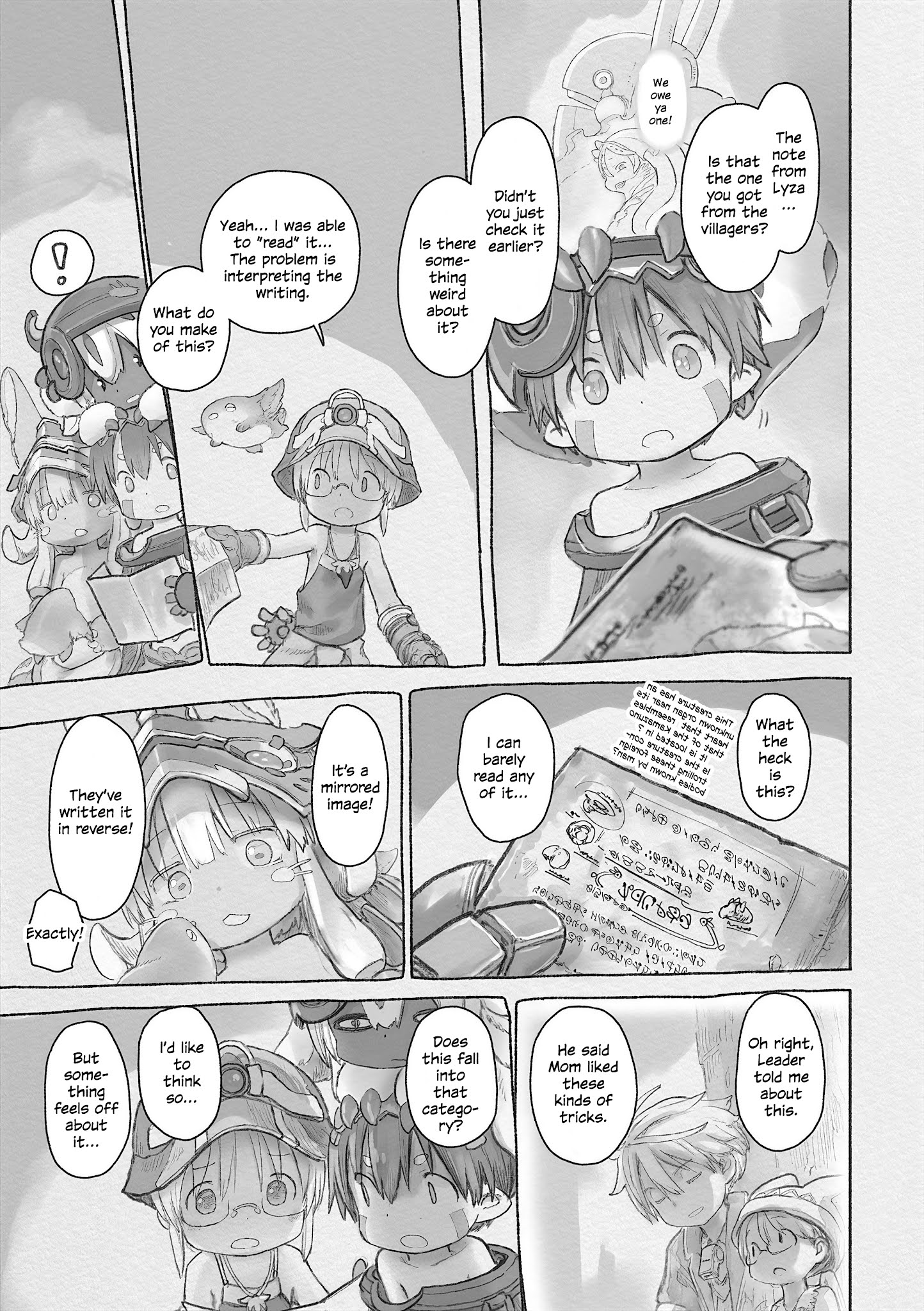 Made in Abyss Chapter 61 page 11 - Chapter 61: You Can Go Anywhere