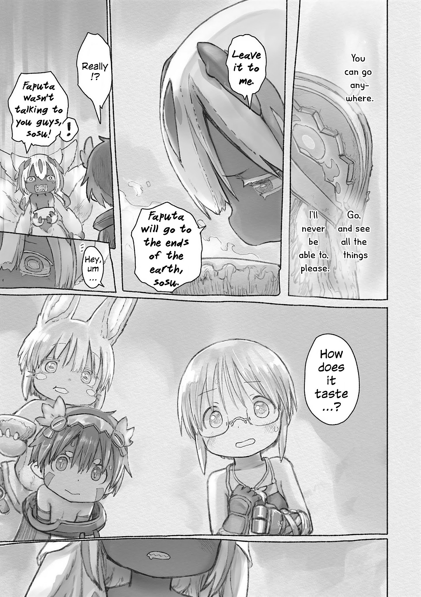 Made in Abyss Chapter 61 page 19 - Chapter 61: You Can Go Anywhere