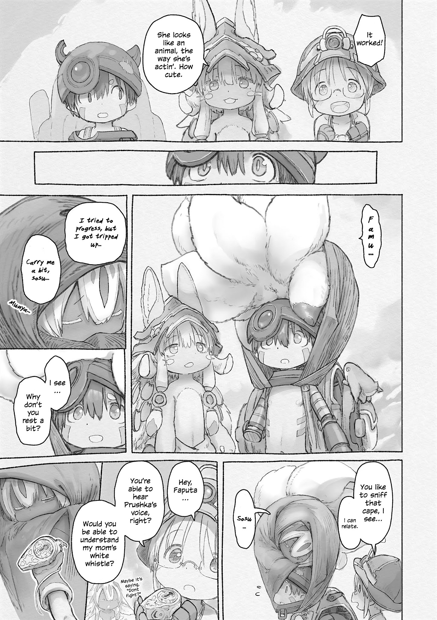 Made in Abyss Chapter 61 page 5 - Chapter 61: You Can Go Anywhere