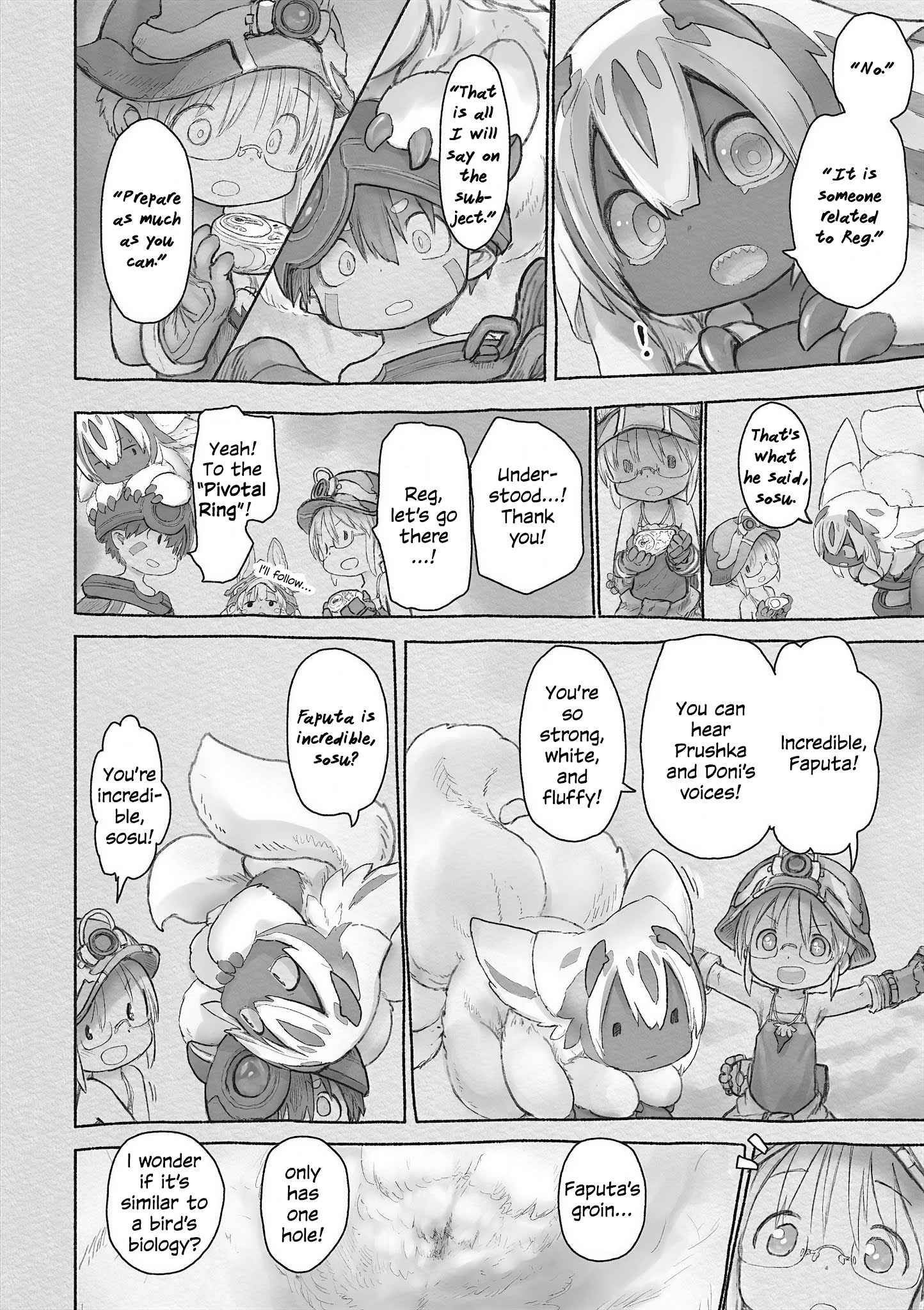 Made in Abyss Chapter 61 page 8 - Chapter 61: You Can Go Anywhere