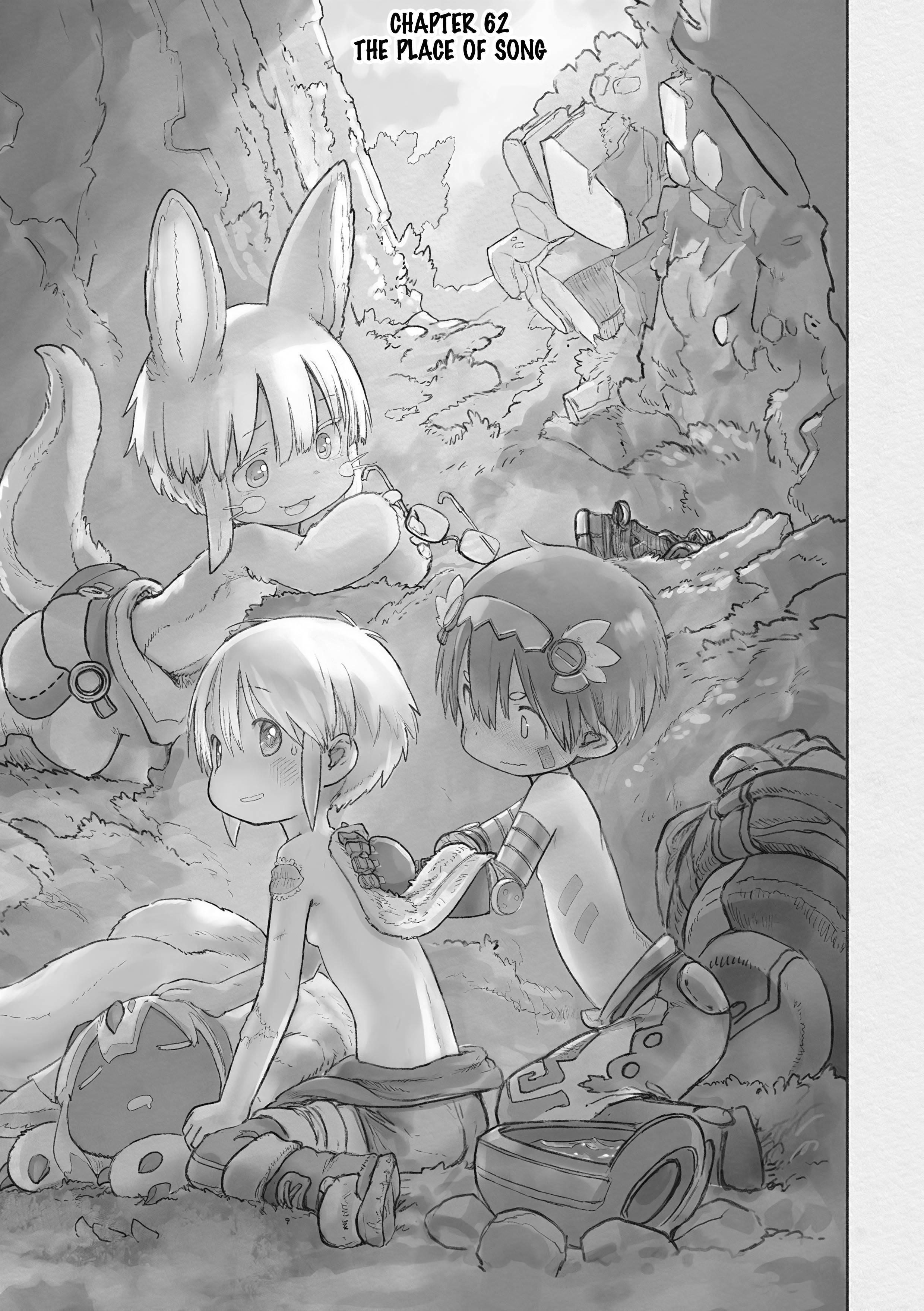 Made in Abyss Chapter 62 page 1 - Chapter 62: The Place of Song