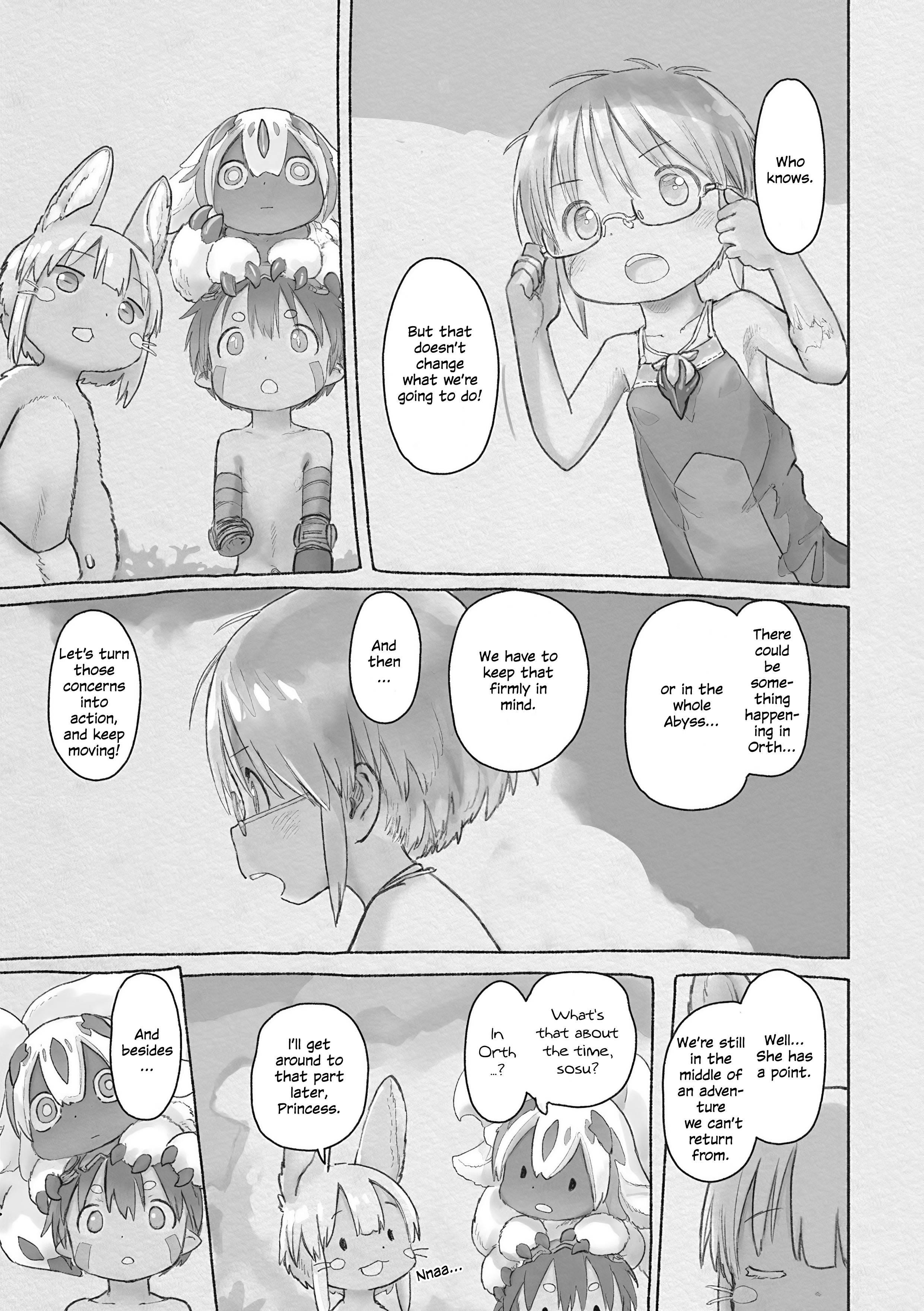 Made in Abyss Chapter 62 page 11 - Chapter 62: The Place of Song