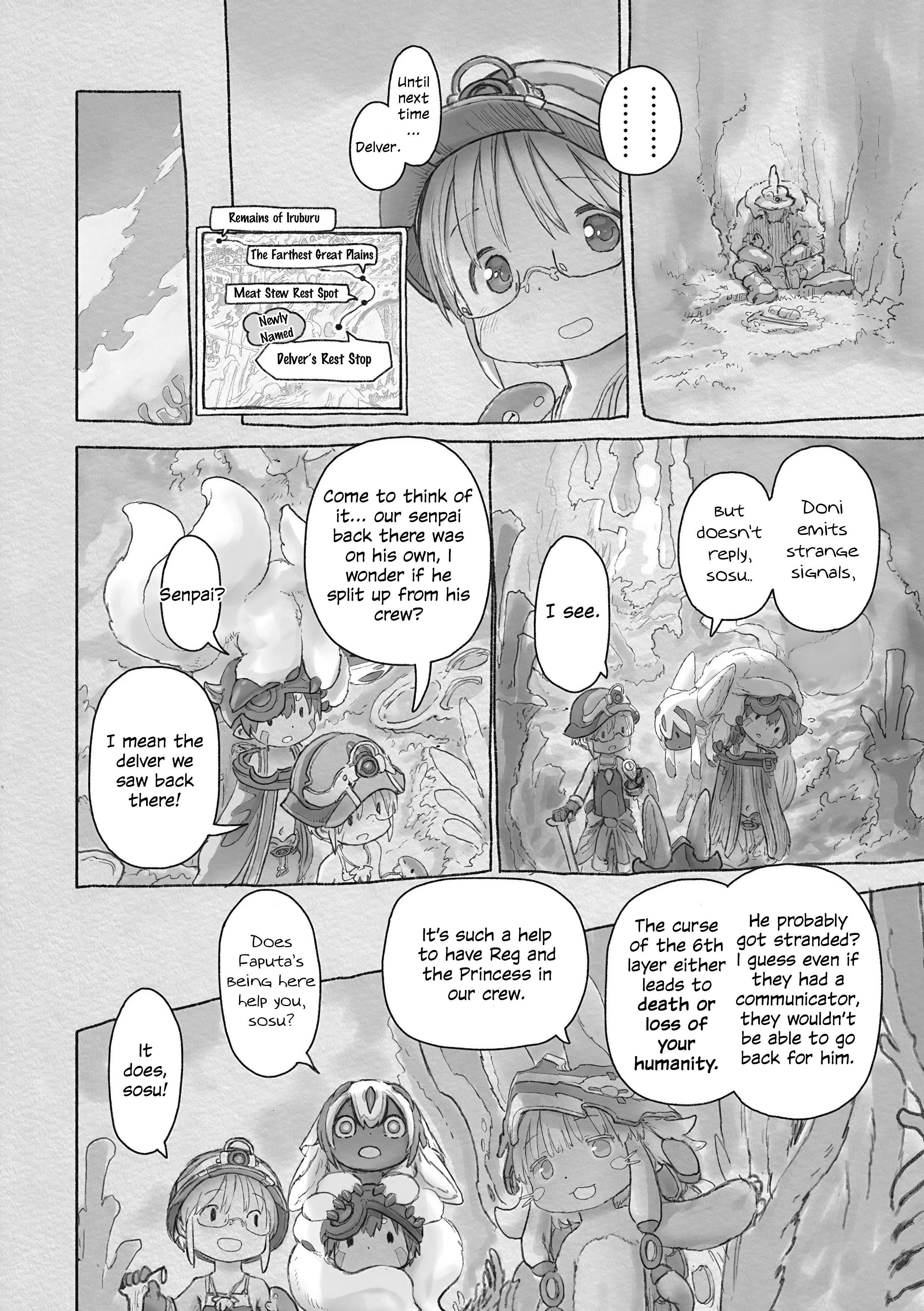 Made in Abyss Chapter 62 page 22 - Chapter 62: The Place of Song