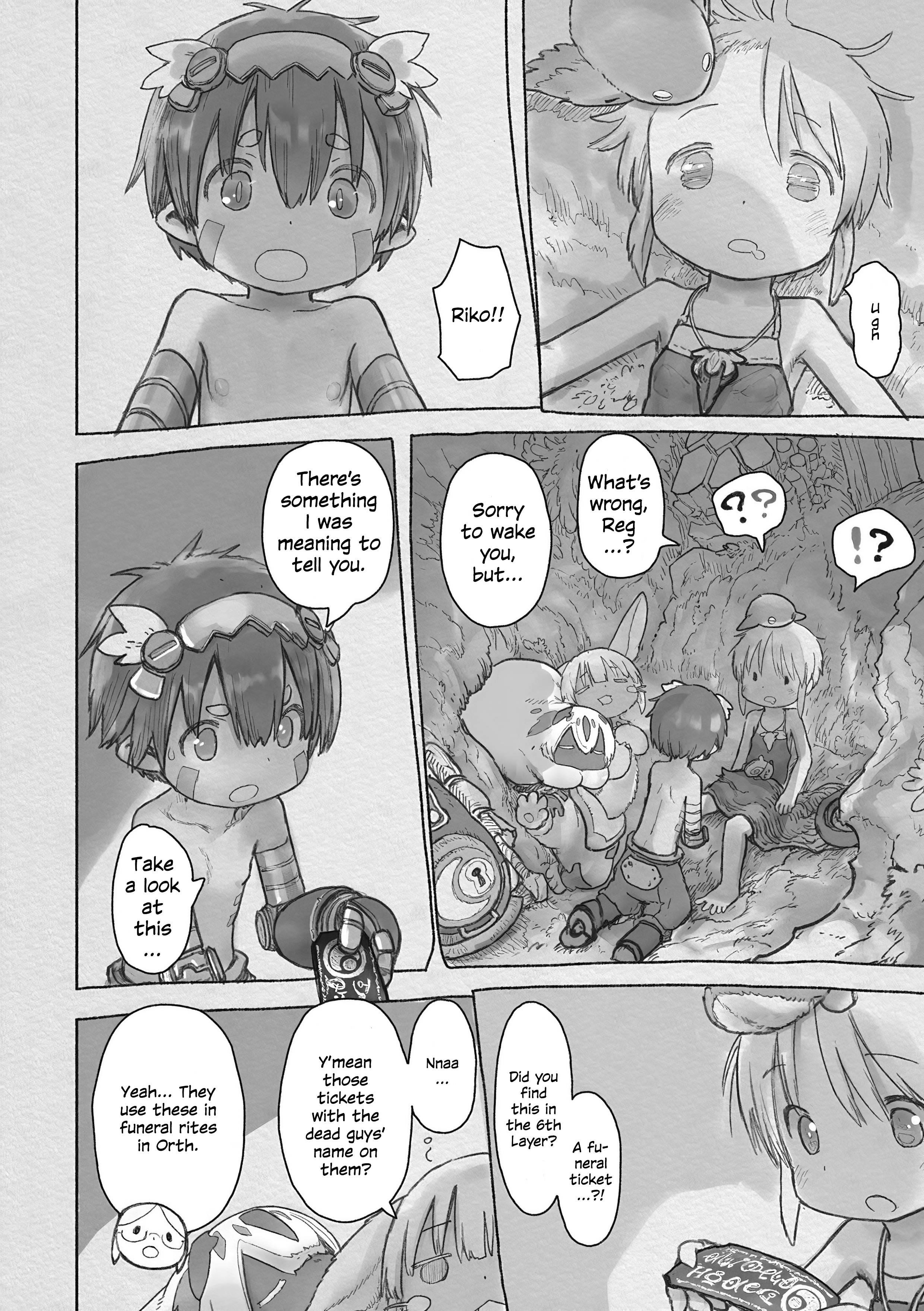 Made in Abyss Chapter 62 page 8 - Chapter 62: The Place of Song
