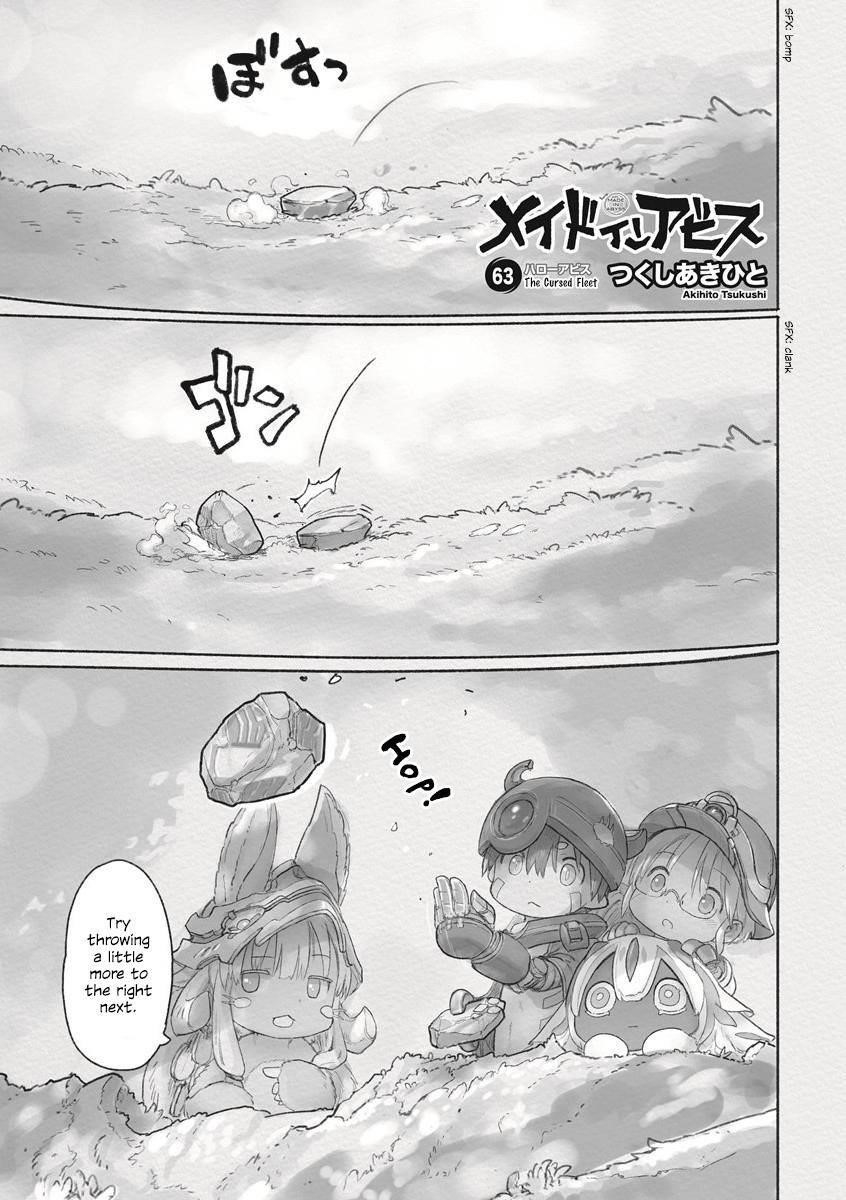 Made in Abyss Chapter 63.2 page 1 - Chapter 63.2: The Cursed Fleet