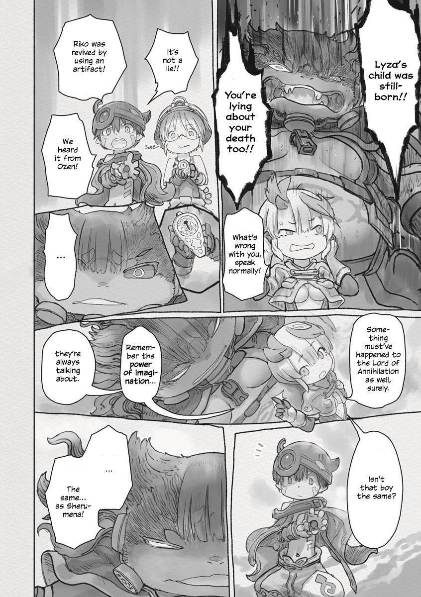 Made in Abyss Chapter 63.2 page 14 - Chapter 63.2: The Cursed Fleet