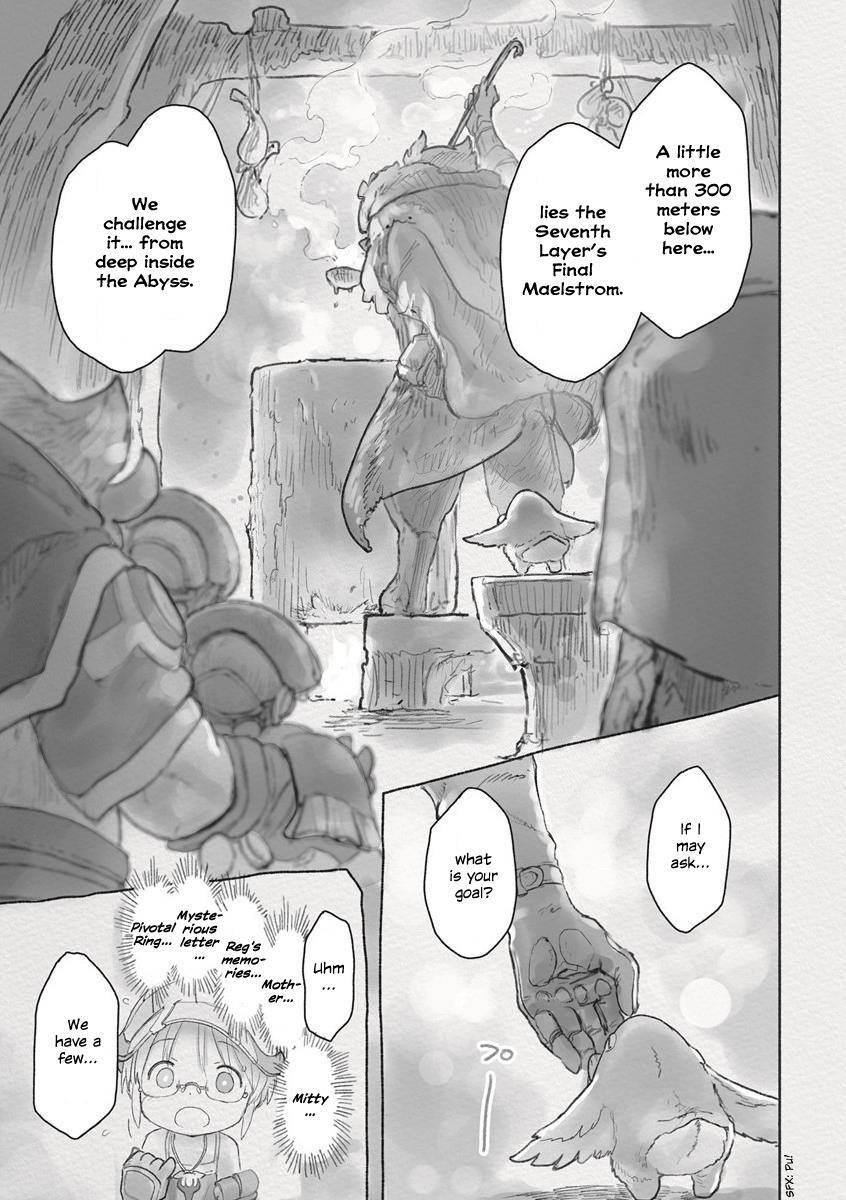 Made in Abyss Chapter 63.2 page 28 - Chapter 63.2: The Cursed Fleet
