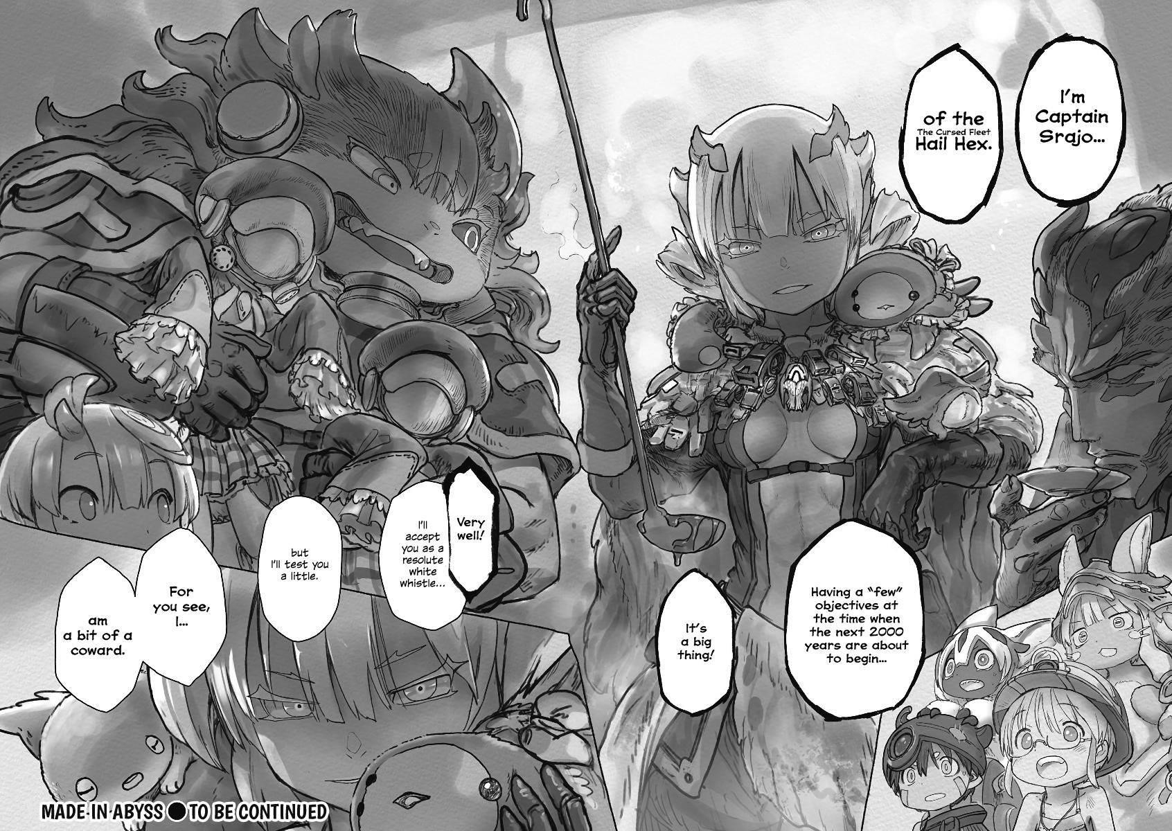 Made in Abyss Chapter 63.2 page 29 - Chapter 63.2: The Cursed Fleet