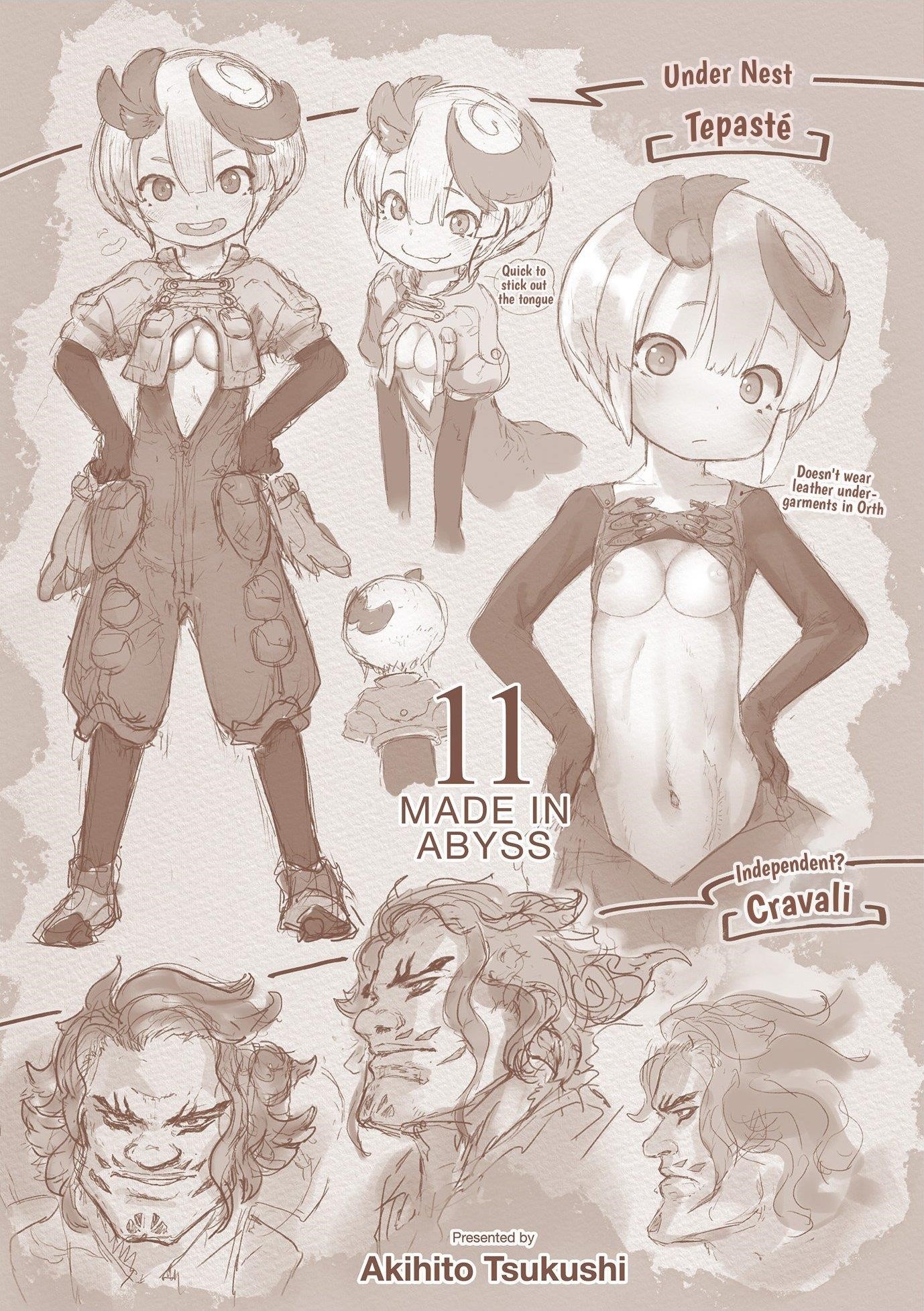 Made in Abyss Chapter 63.5 page 9 - Volume 11 Extras