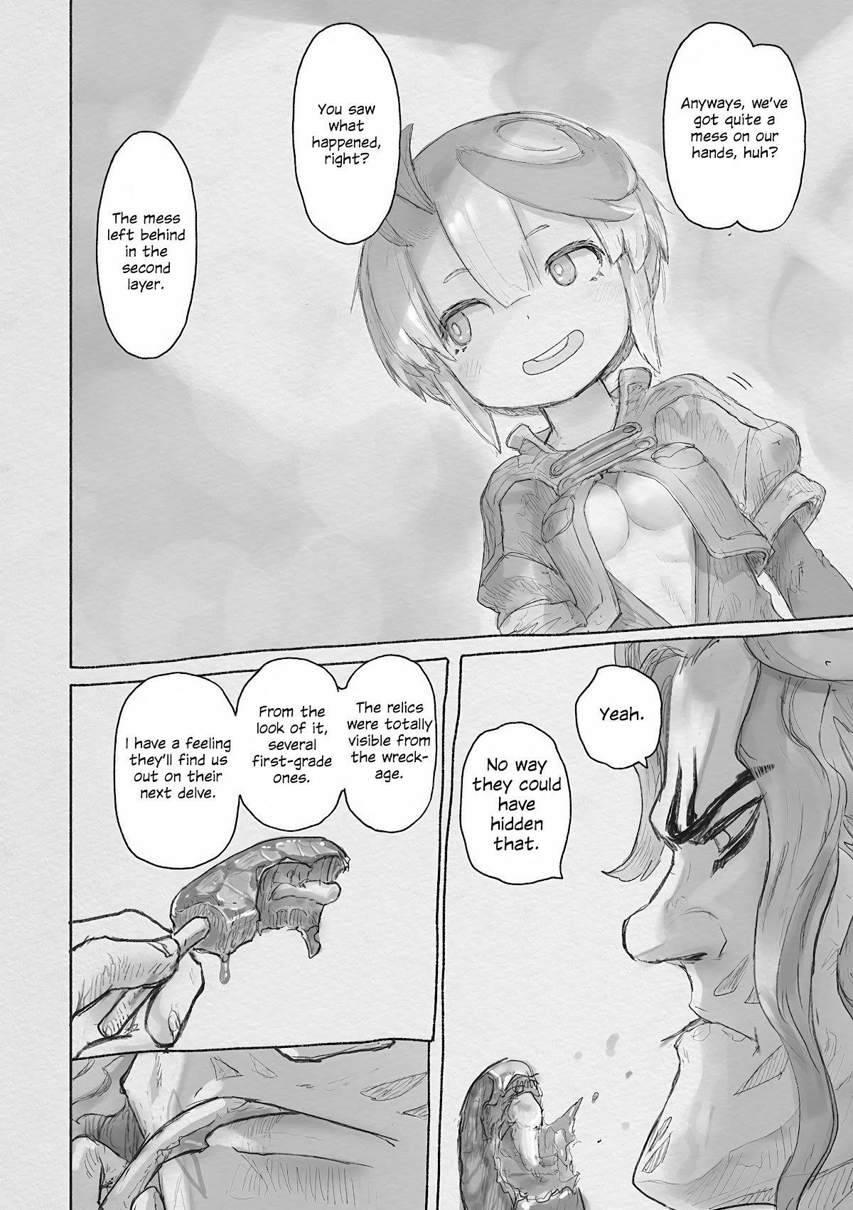 Made in Abyss Chapter 63 page 10 - Chapter 63: Side Story 4: Cravali