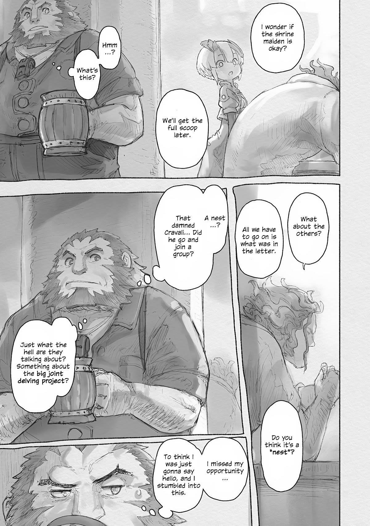 Made in Abyss Chapter 63 page 11 - Chapter 63: Side Story 4: Cravali