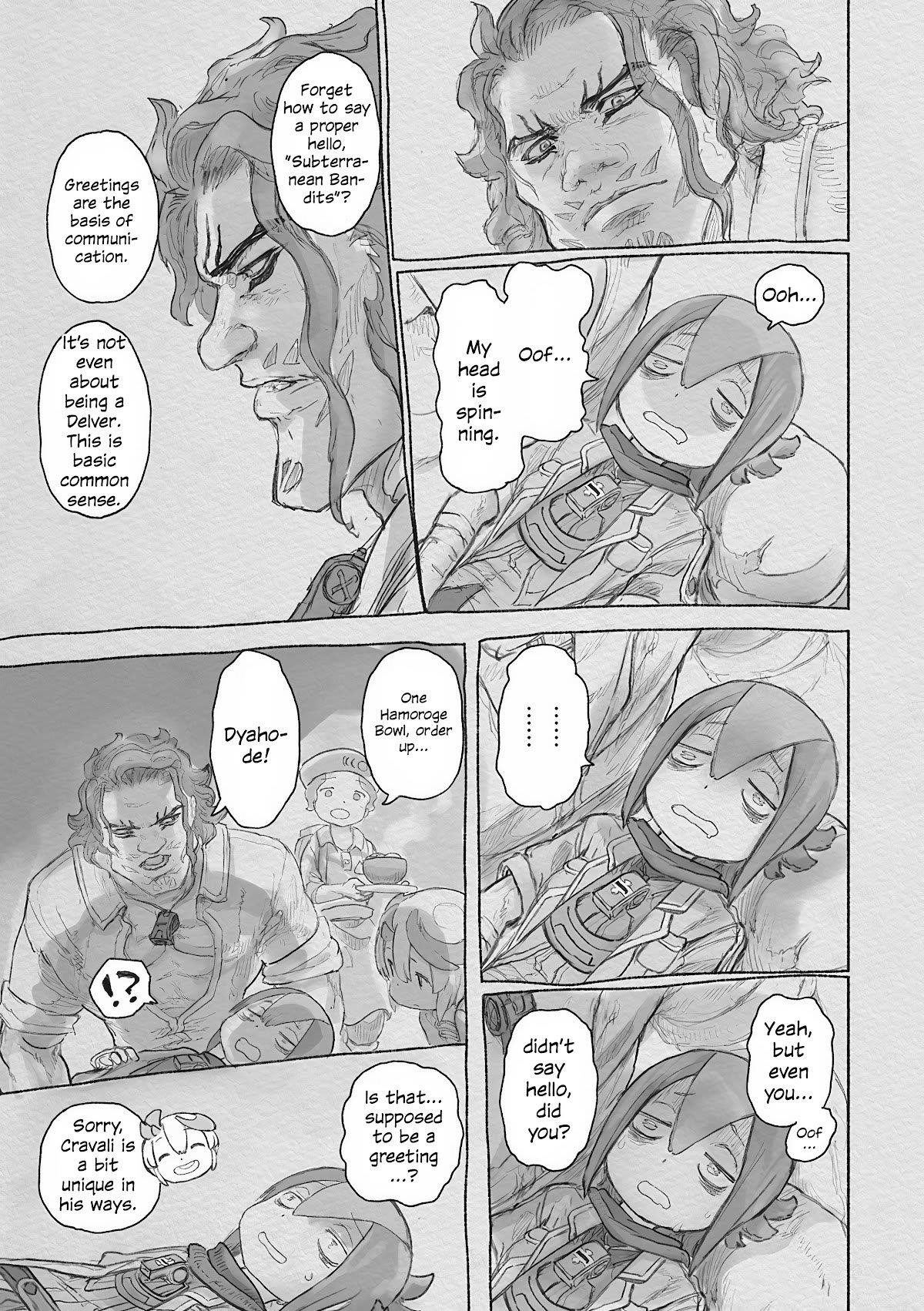 Made in Abyss Chapter 63 page 19 - Chapter 63: Side Story 4: Cravali