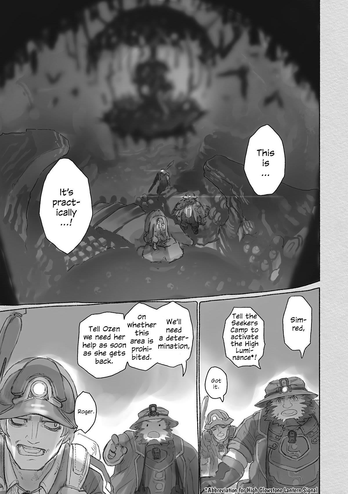 Made in Abyss Chapter 63 page 33 - Chapter 63: Side Story 4: Cravali