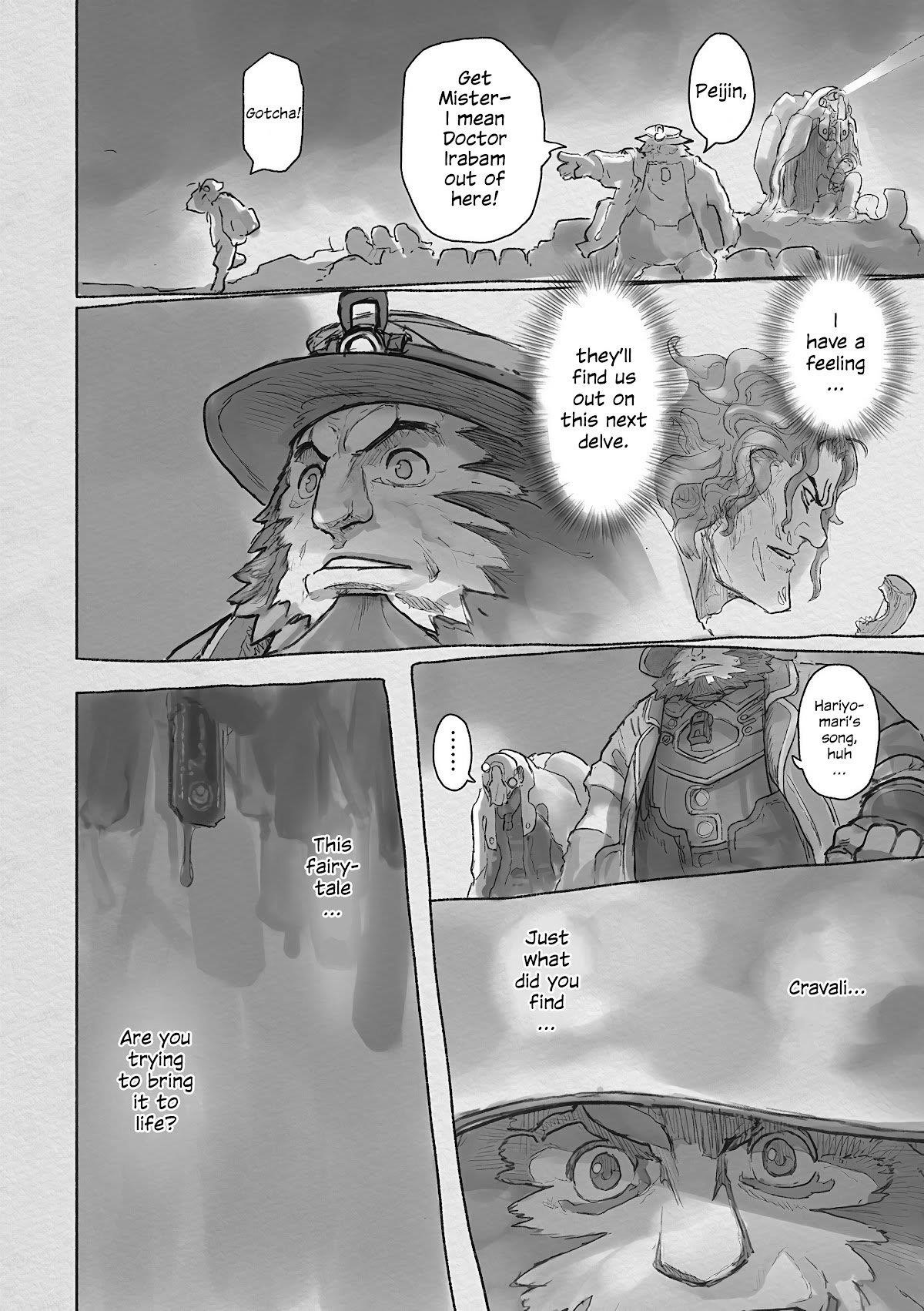 Made in Abyss Chapter 63 page 34 - Chapter 63: Side Story 4: Cravali