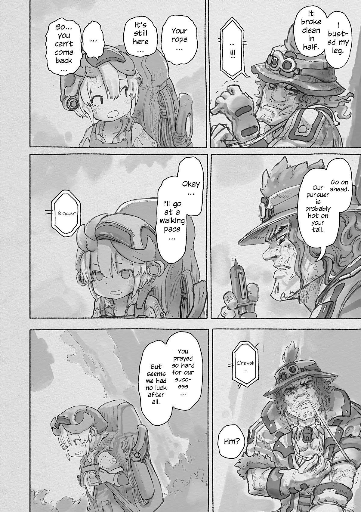 Made in Abyss Chapter 63 page 38 - Chapter 63: Side Story 4: Cravali