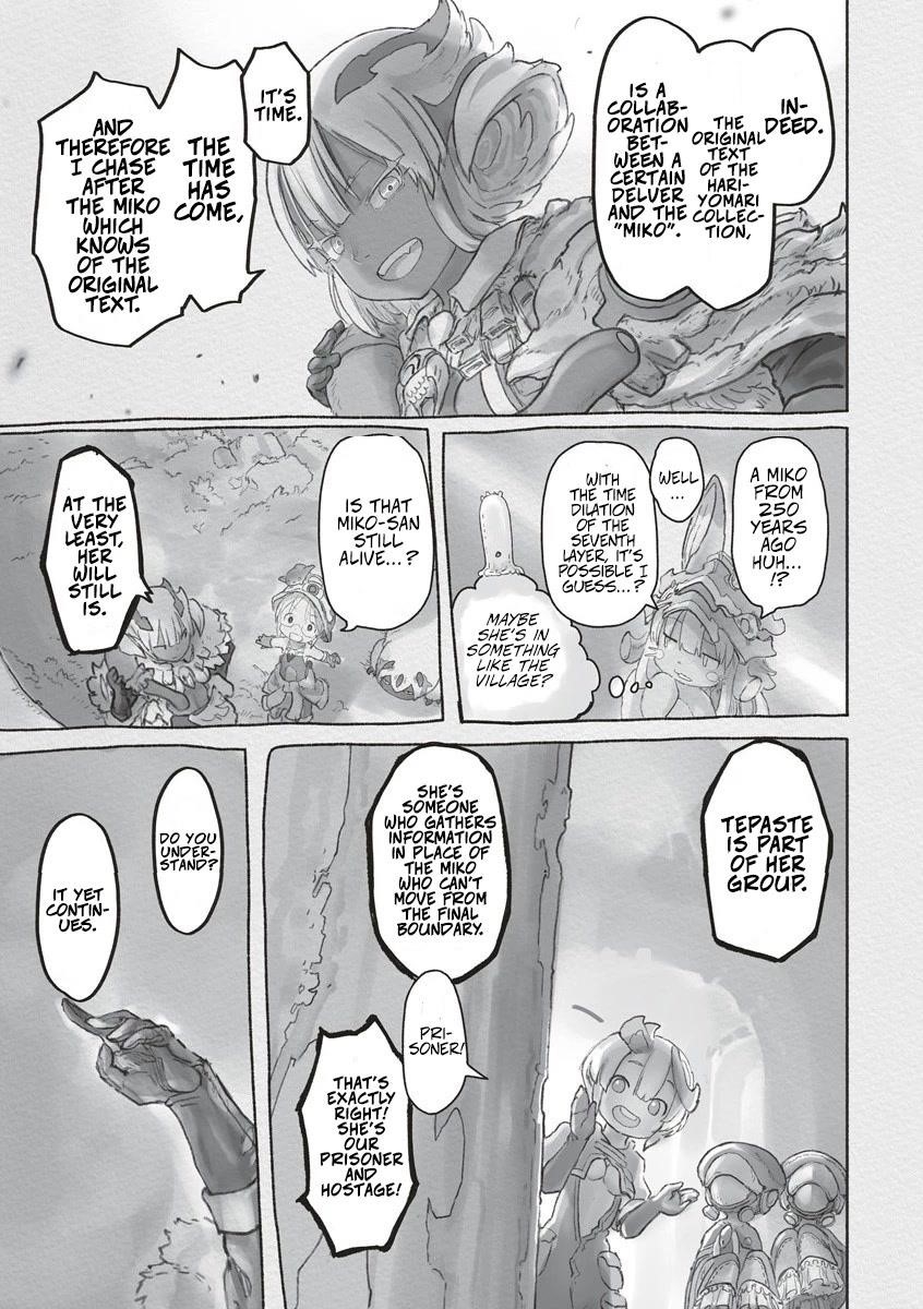 Made in Abyss Chapter 65 page 24 - Chapter 65: Only in the Midst