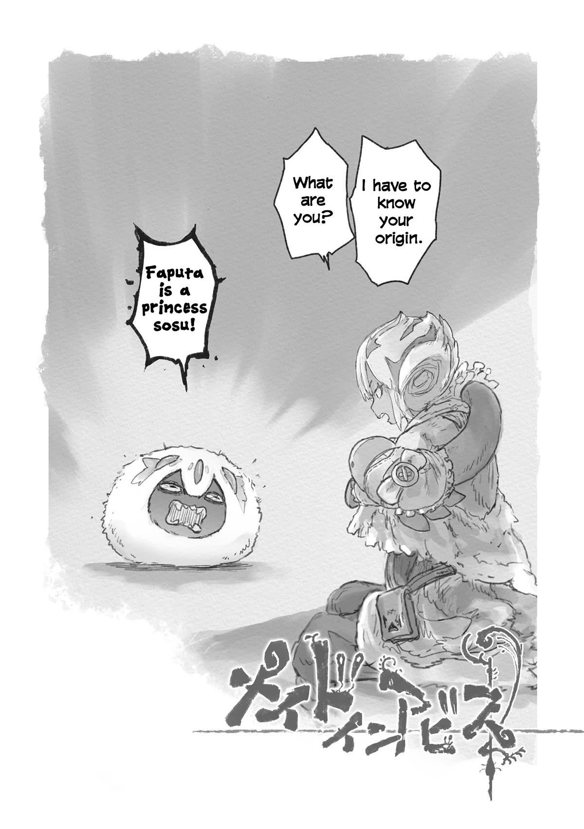 Made in Abyss Chapter 66.5 page 8 - Volume 12 Extras