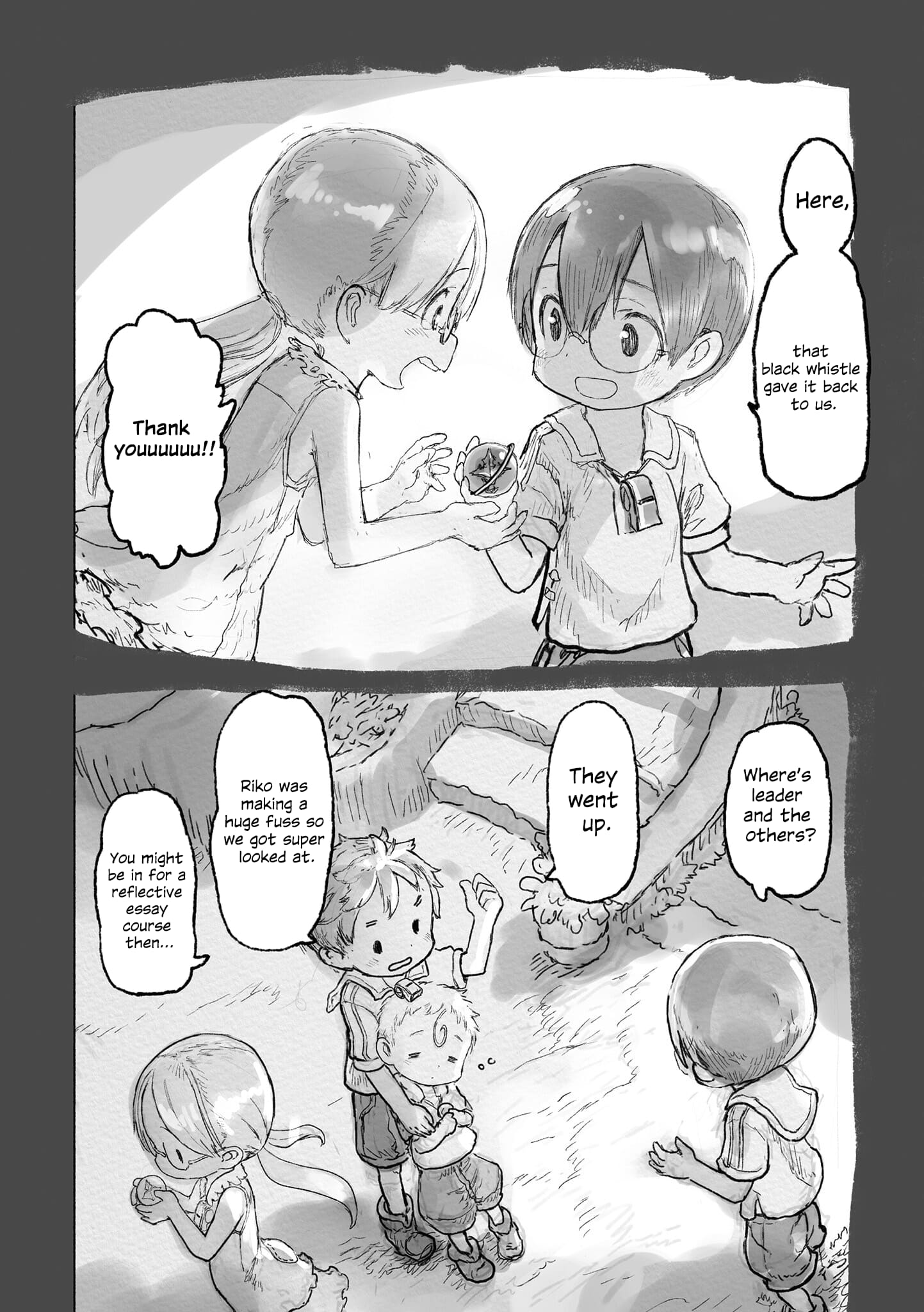 Made in Abyss Chapter 66.7 page 24 - Chapter 66.7: Side Story 5: Riko