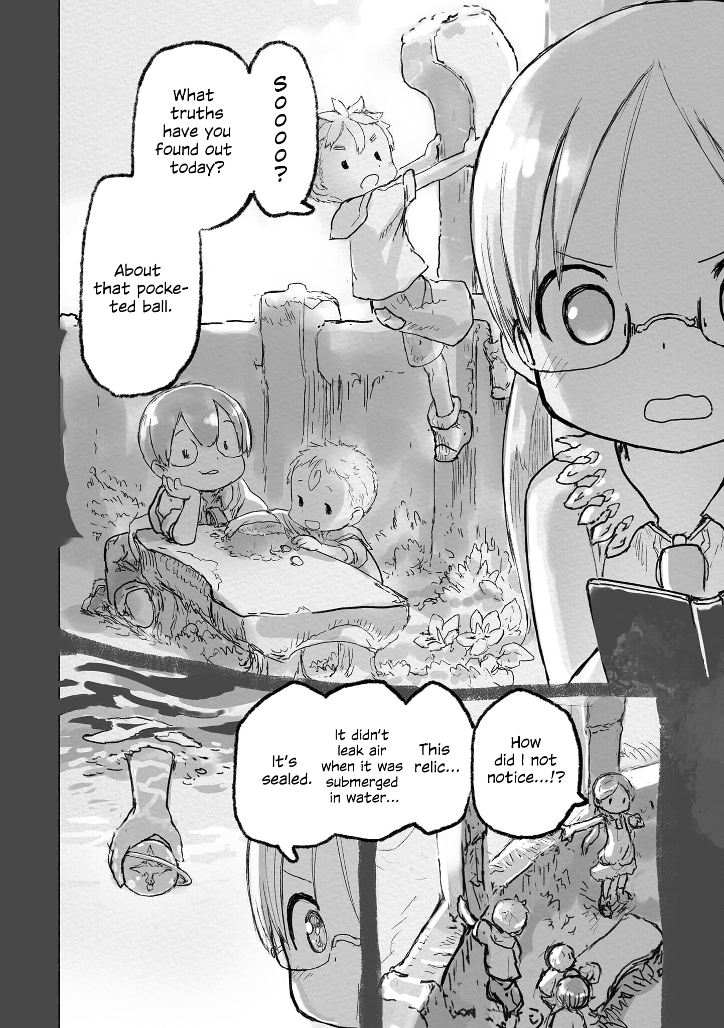 Made in Abyss Chapter 66.7 page 4 - Chapter 66.7: Side Story 5: Riko
