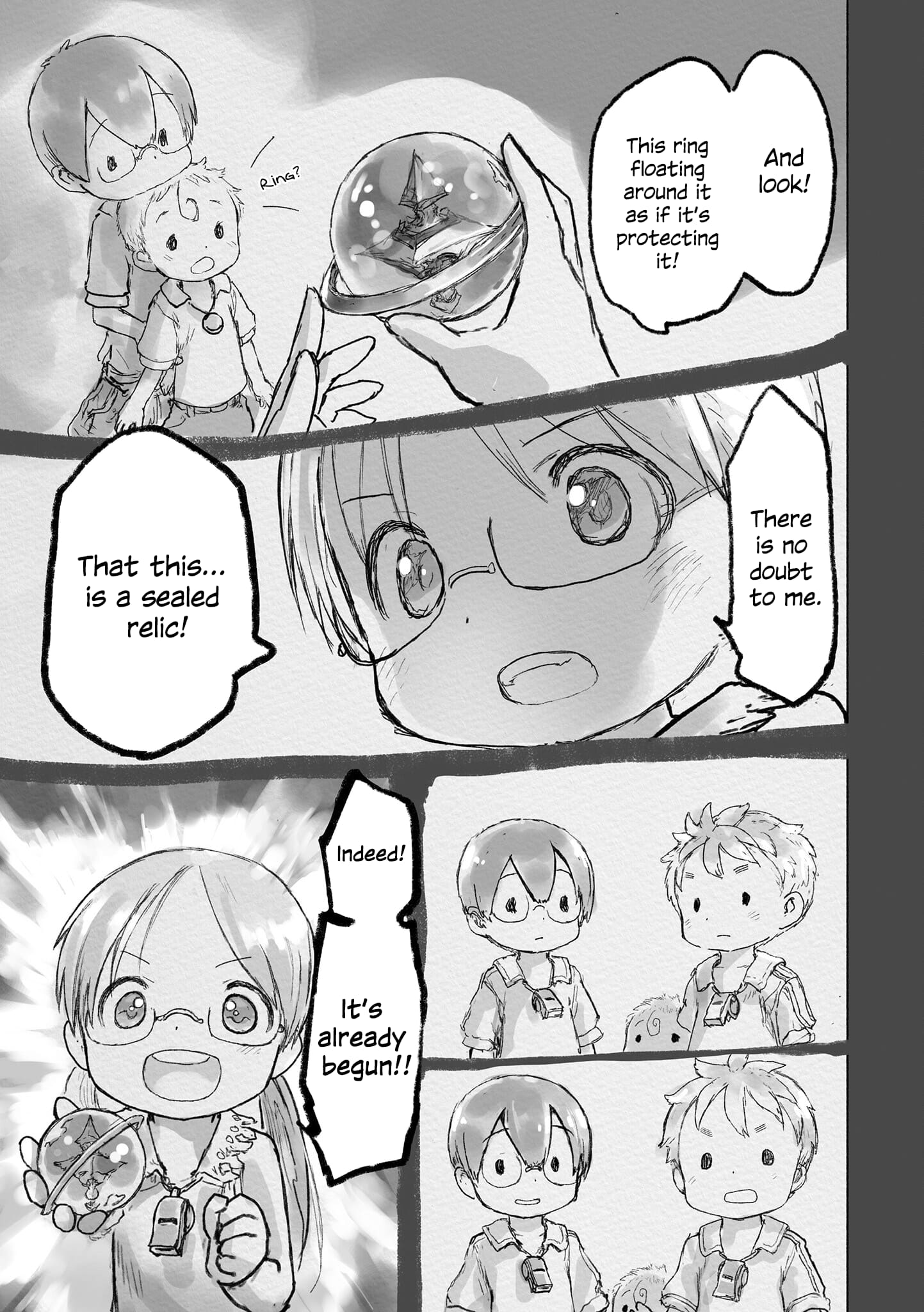 Made in Abyss Chapter 66.7 page 5 - Chapter 66.7: Side Story 5: Riko