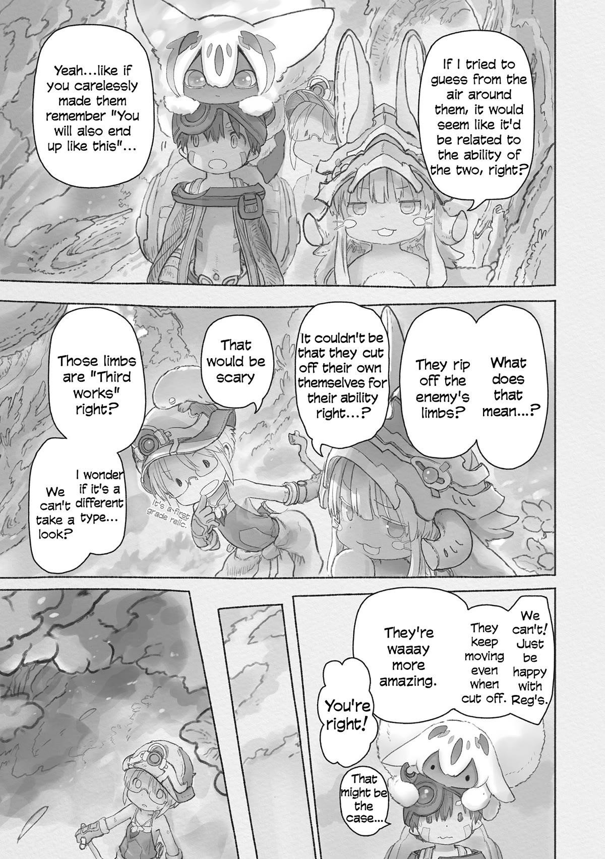 Made in Abyss Chapter 66 page 22 - Chapter 66: Bottom Layer