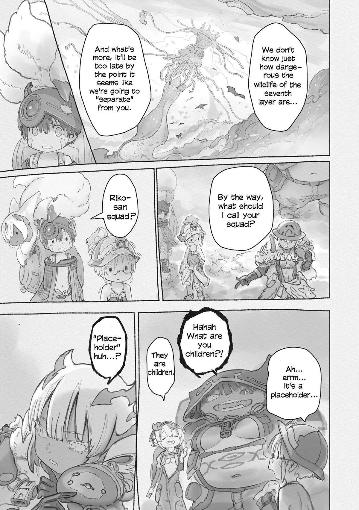 Made in Abyss Chapter 66 page 27 - Chapter 66: Bottom Layer