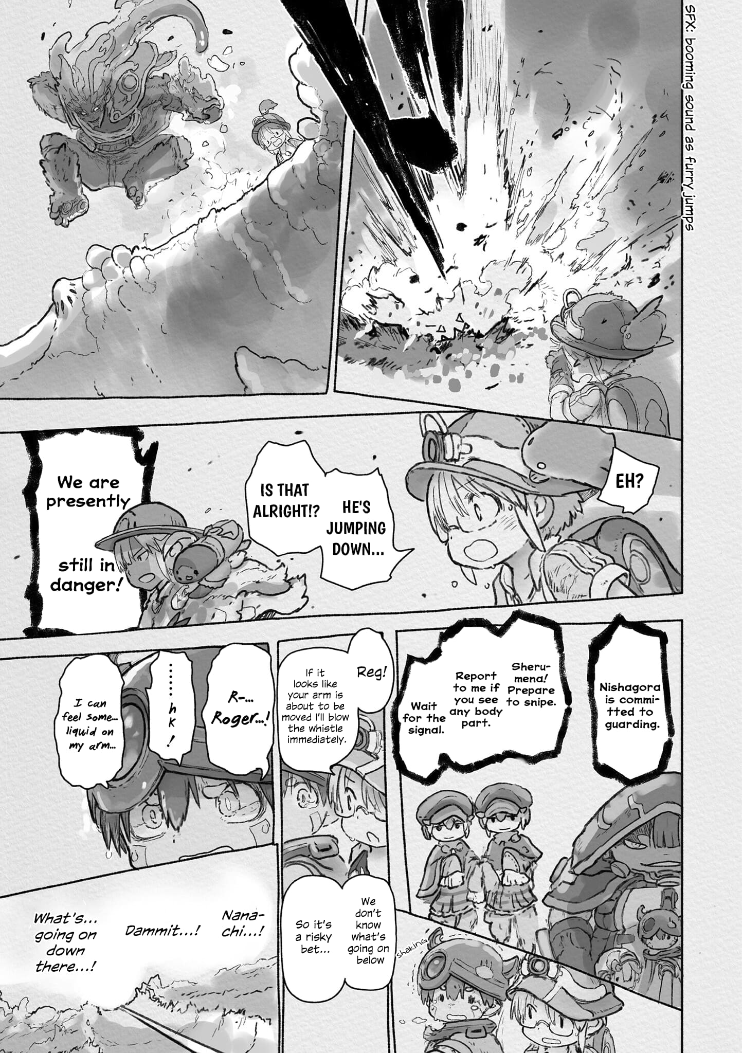 Made in Abyss Chapter 68 page 13 - Chapter 68: Danger Zone Within the Maelstrom: Part 1