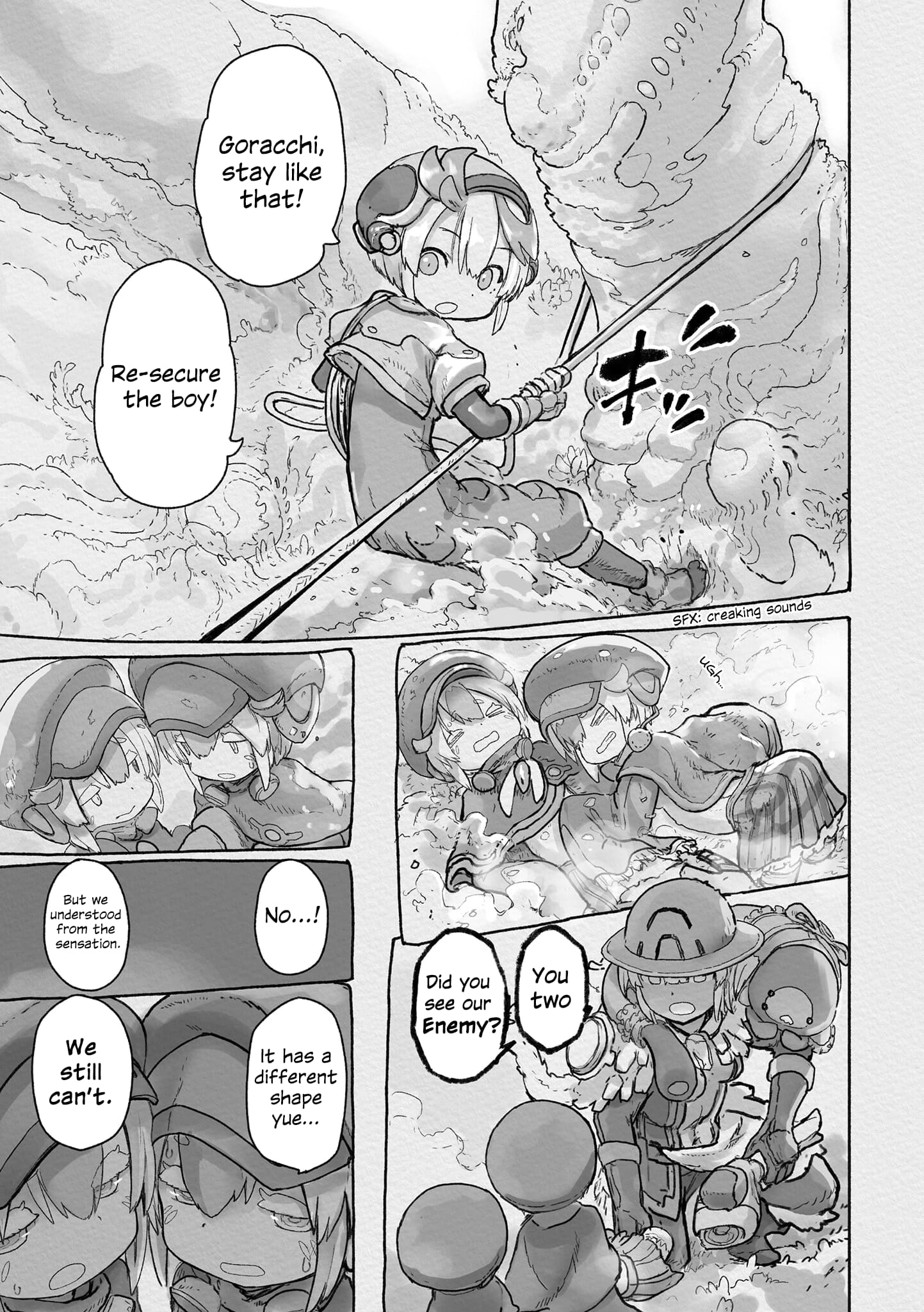 Made in Abyss Chapter 68 page 5 - Chapter 68: Danger Zone Within the Maelstrom: Part 1