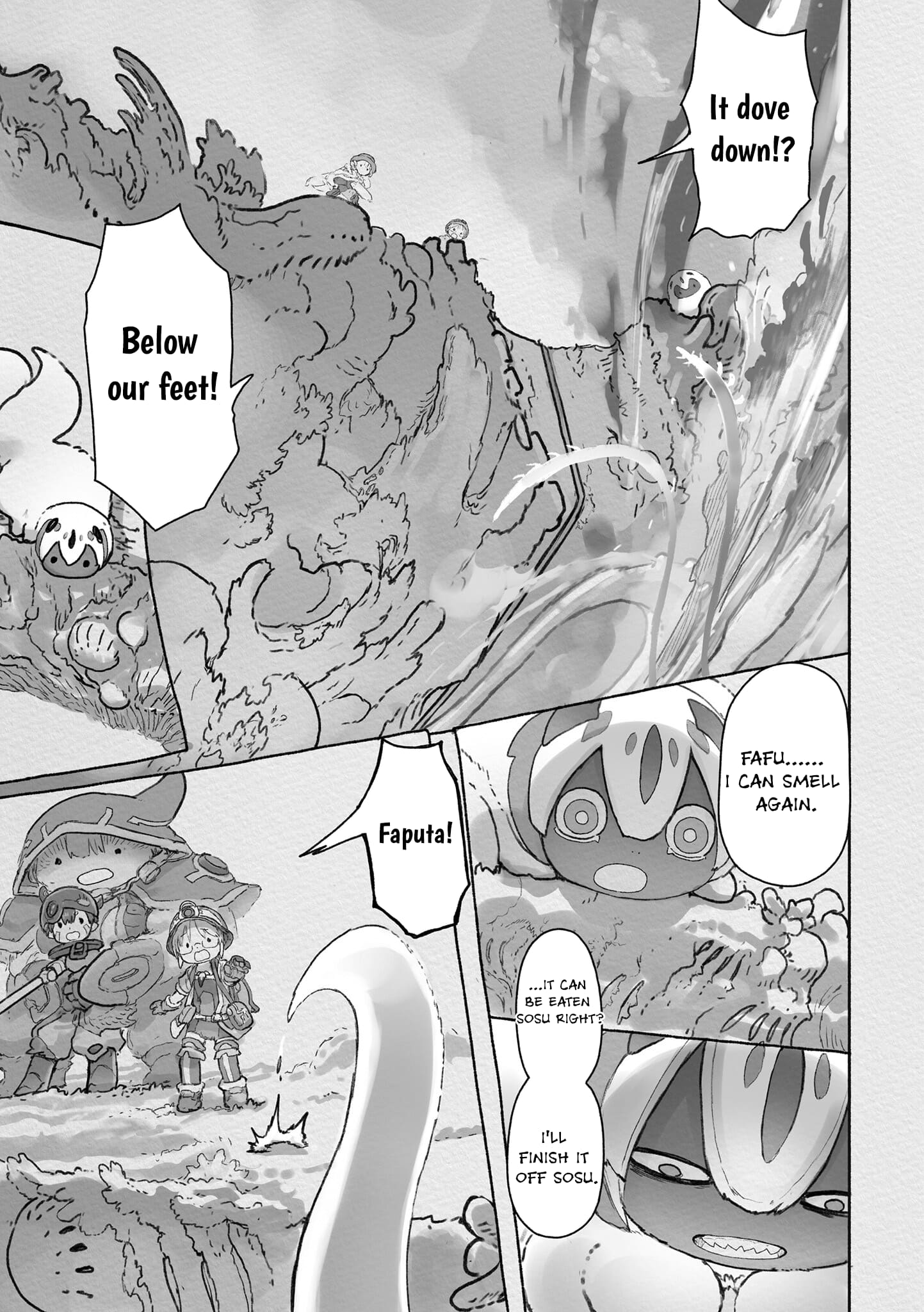 Made in Abyss Chapter 68 page 9 - Chapter 68: Danger Zone Within the Maelstrom: Part 1