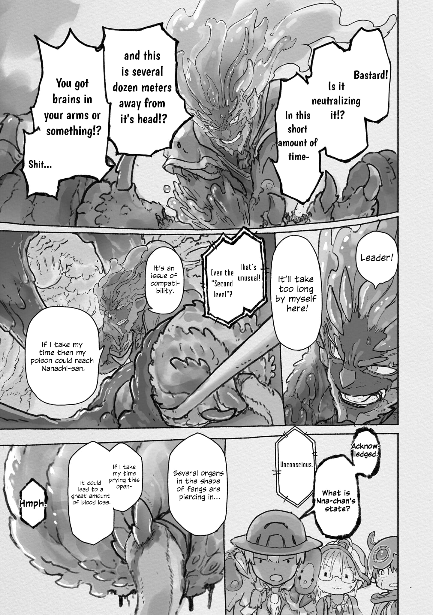 Made in Abyss Chapter 69 page 10 - Chapter 69: Danger Zone Within the Maelstrom: Part 2