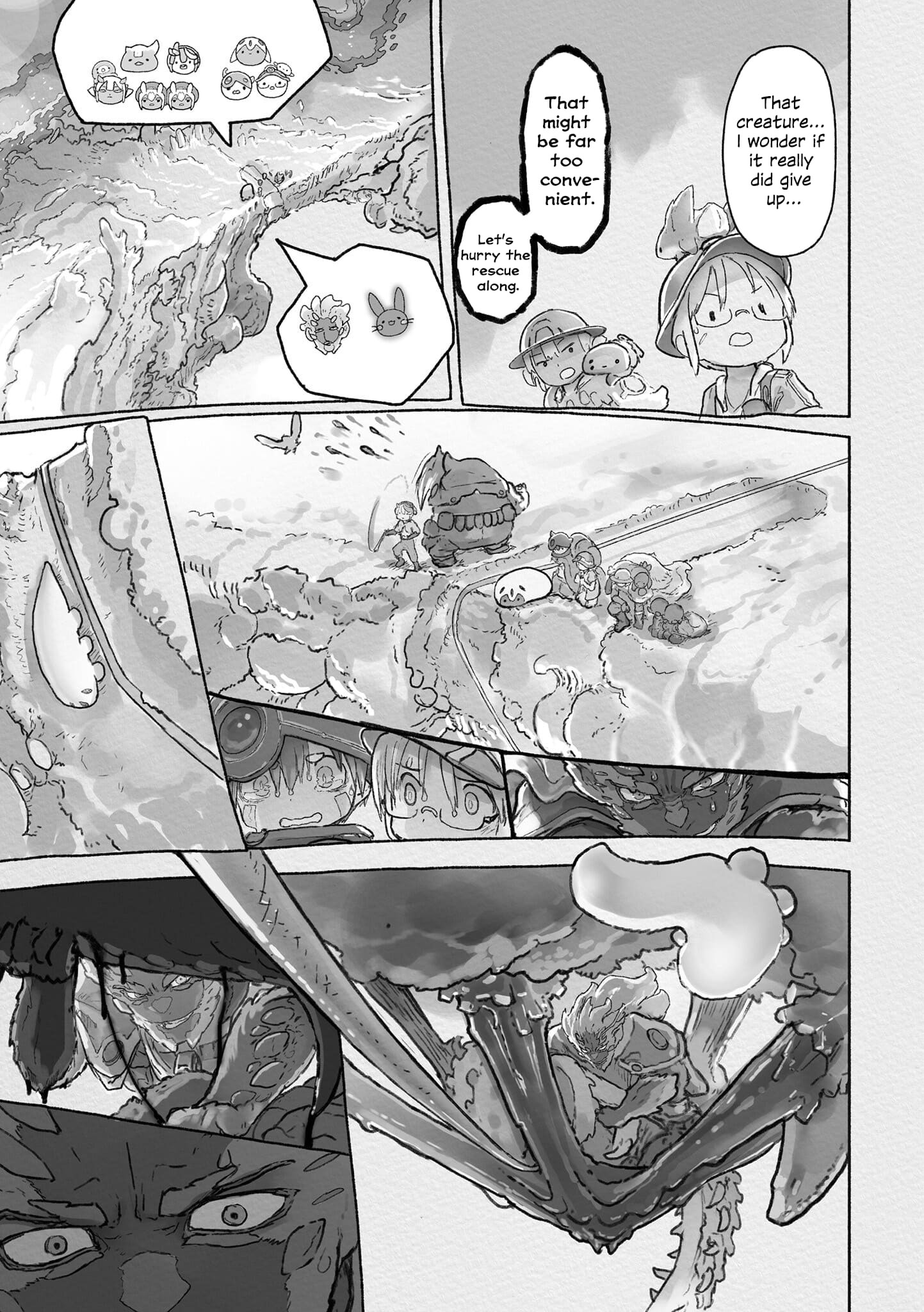 Made in Abyss Chapter 69 page 21 - Chapter 69: Danger Zone Within the Maelstrom: Part 2