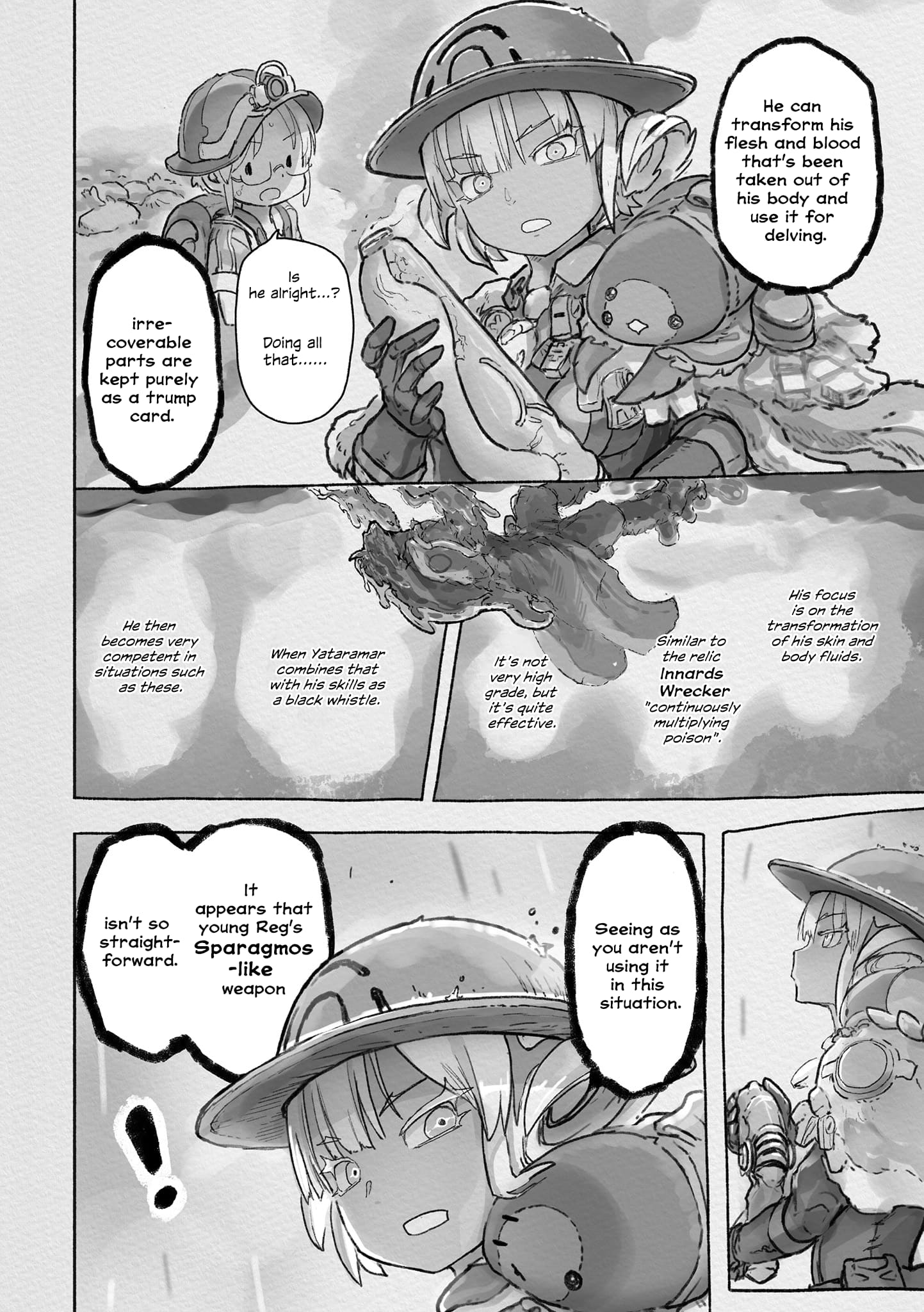 Made in Abyss Chapter 69 page 3 - Chapter 69: Danger Zone Within the Maelstrom: Part 2
