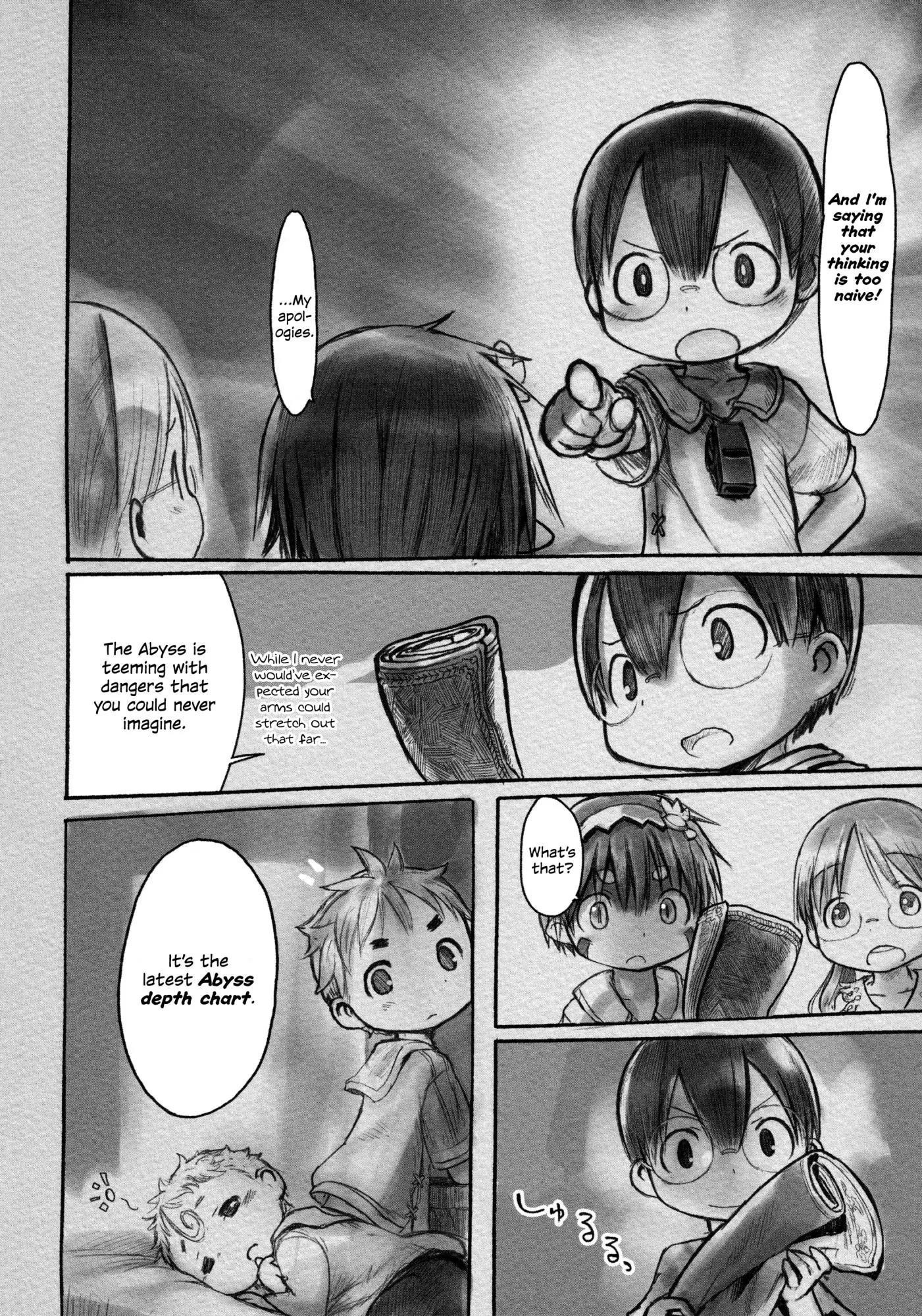 Made in Abyss Chapter 7 page 10 - Chapter 7: Eve of Departure