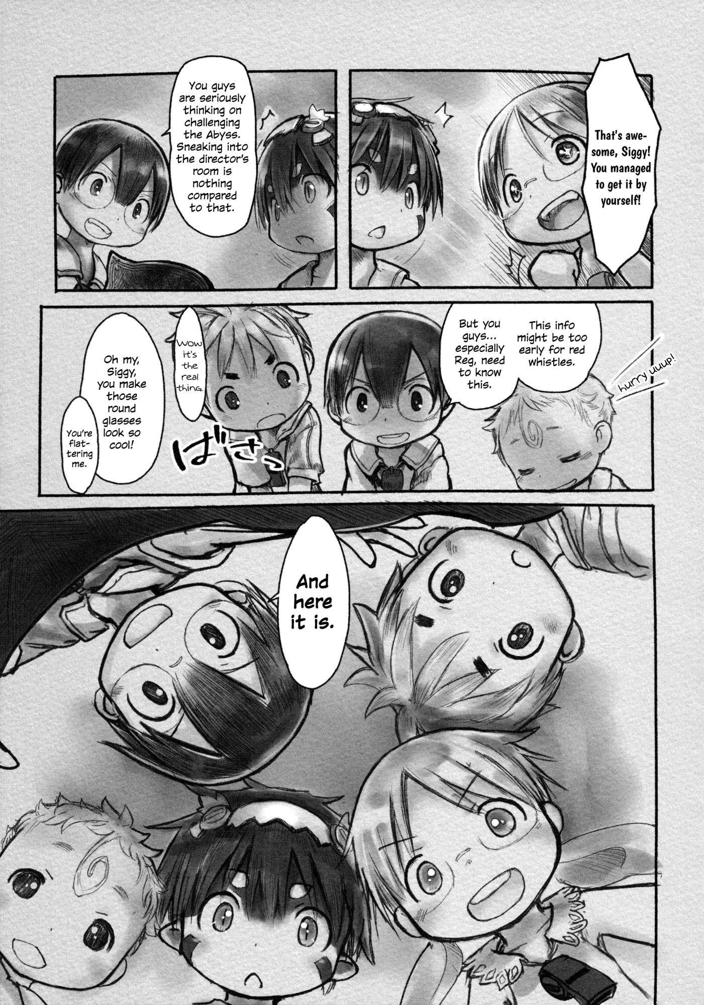 Made in Abyss Chapter 7 page 11 - Chapter 7: Eve of Departure