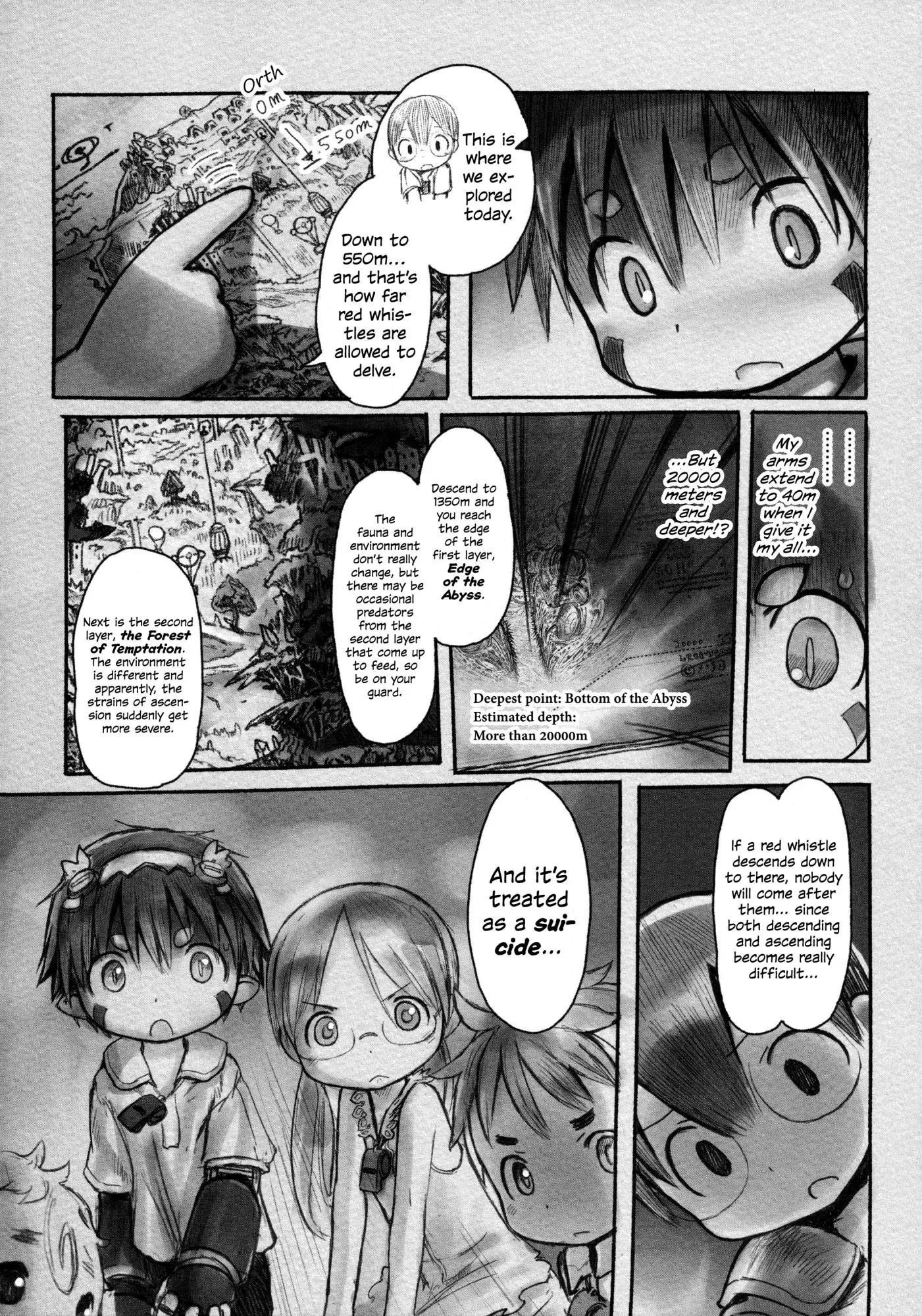 Made in Abyss Chapter 7 page 13 - Chapter 7: Eve of Departure