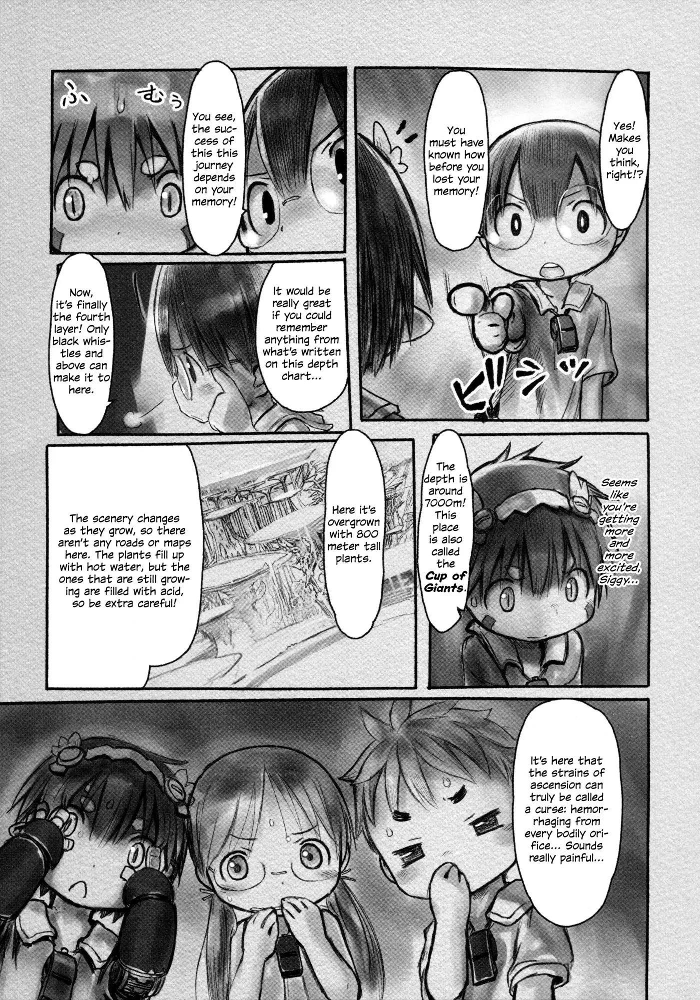 Made in Abyss Chapter 7 page 15 - Chapter 7: Eve of Departure