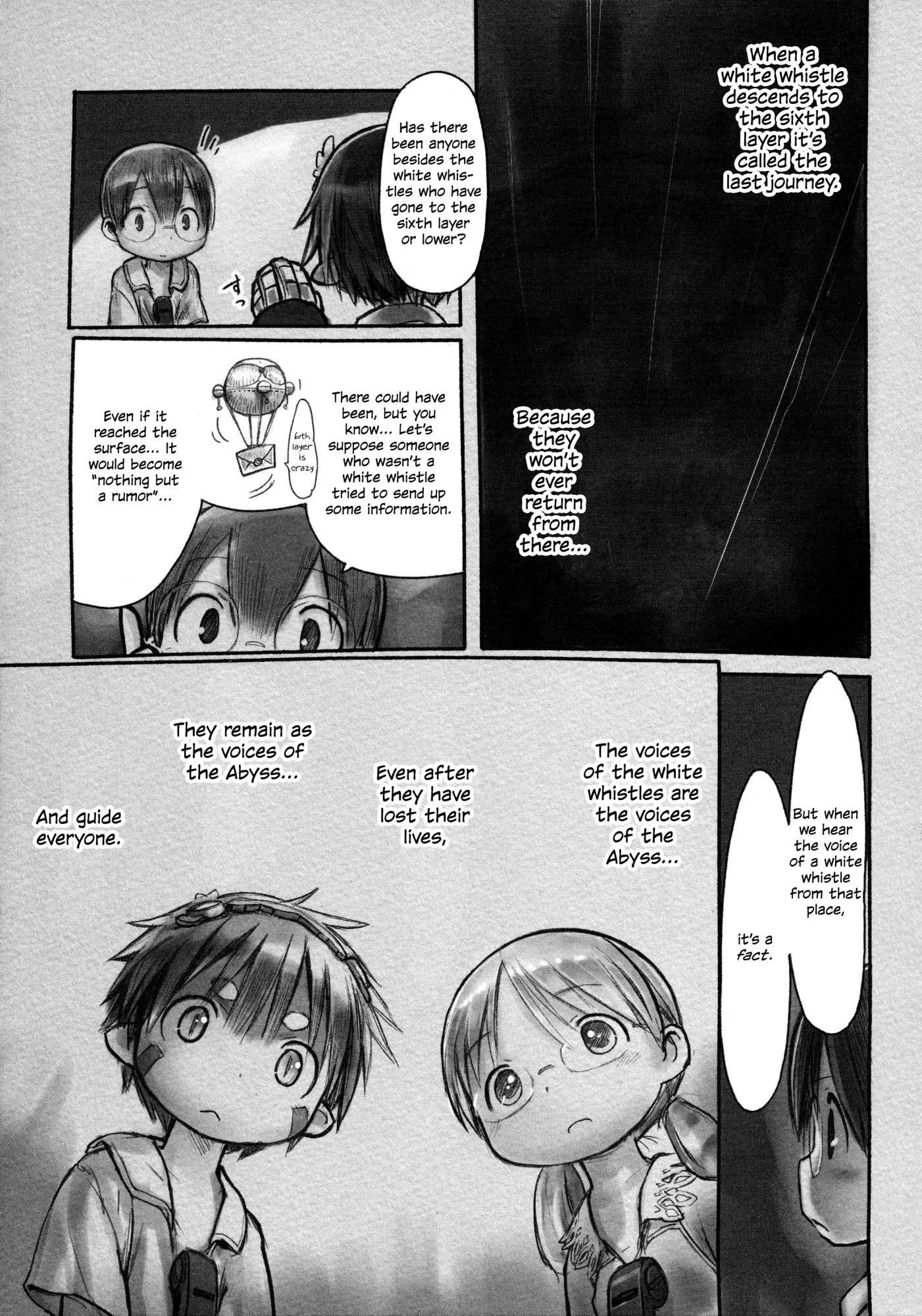 Made in Abyss Chapter 7 page 17 - Chapter 7: Eve of Departure