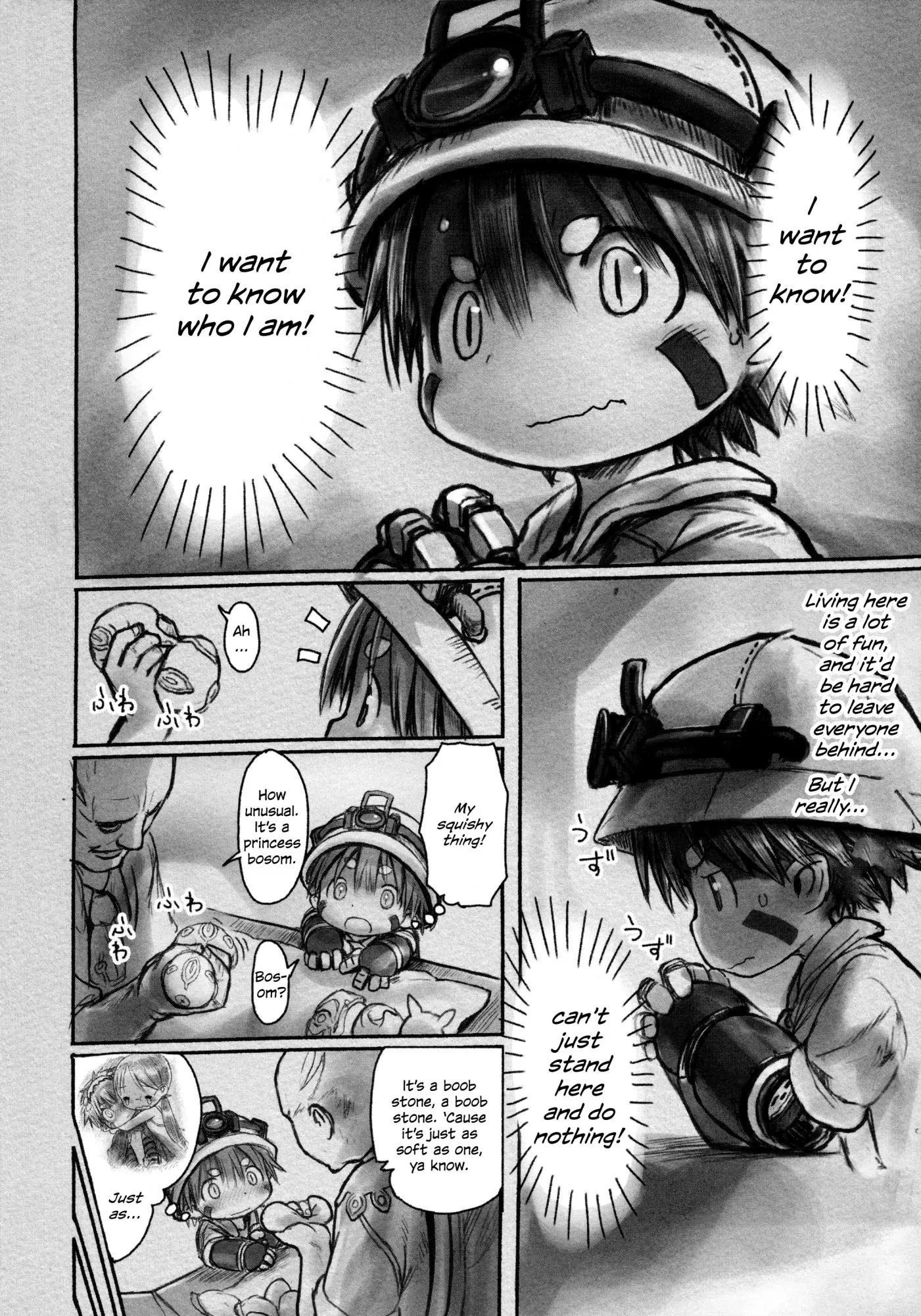 Made in Abyss Chapter 7 page 4 - Chapter 7: Eve of Departure
