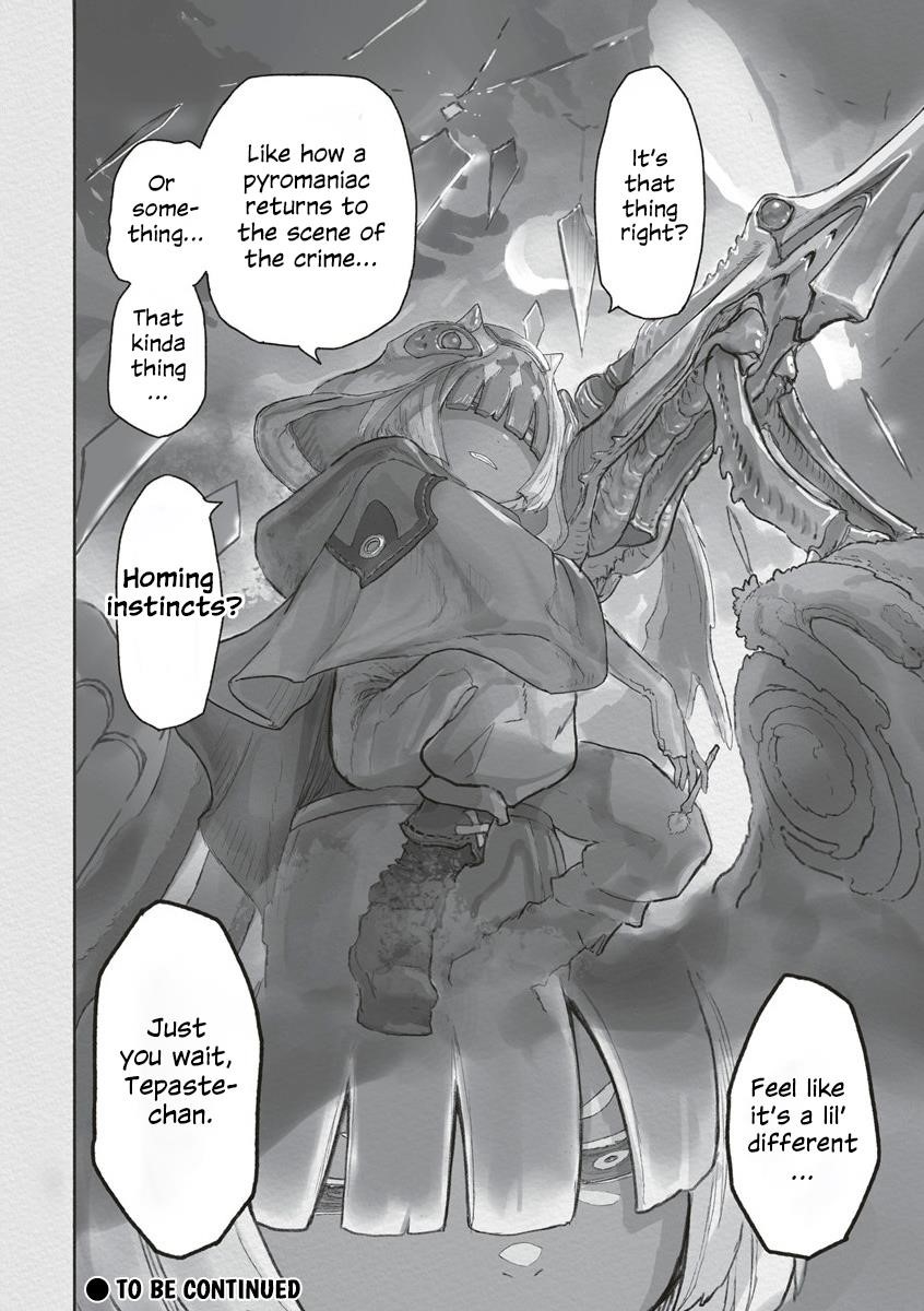 Made in Abyss Chapter 70 page 38 - Chapter 70: As Even a Brother