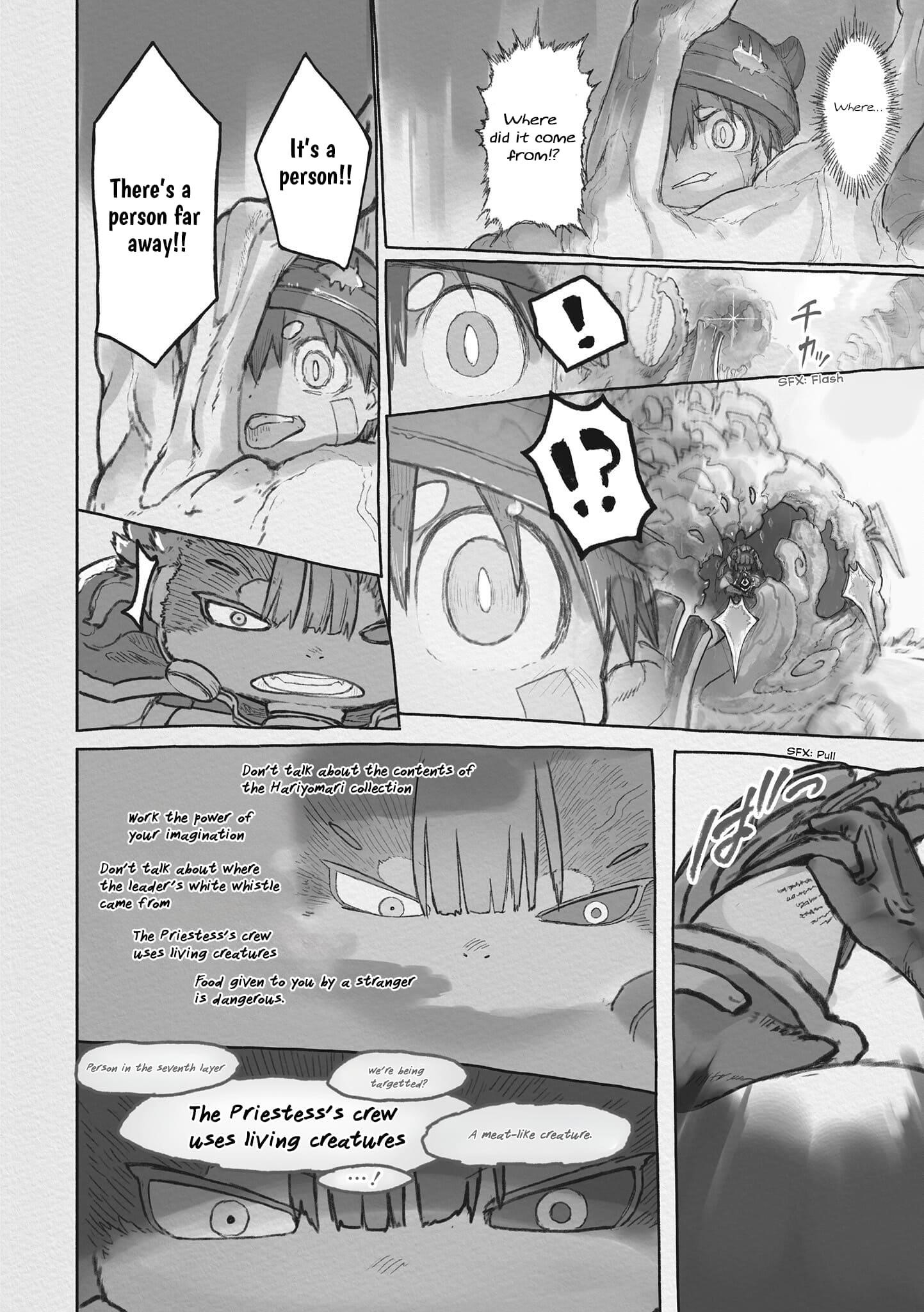 Made in Abyss Chapter 71 page 12 - Chapter 71: Shooter