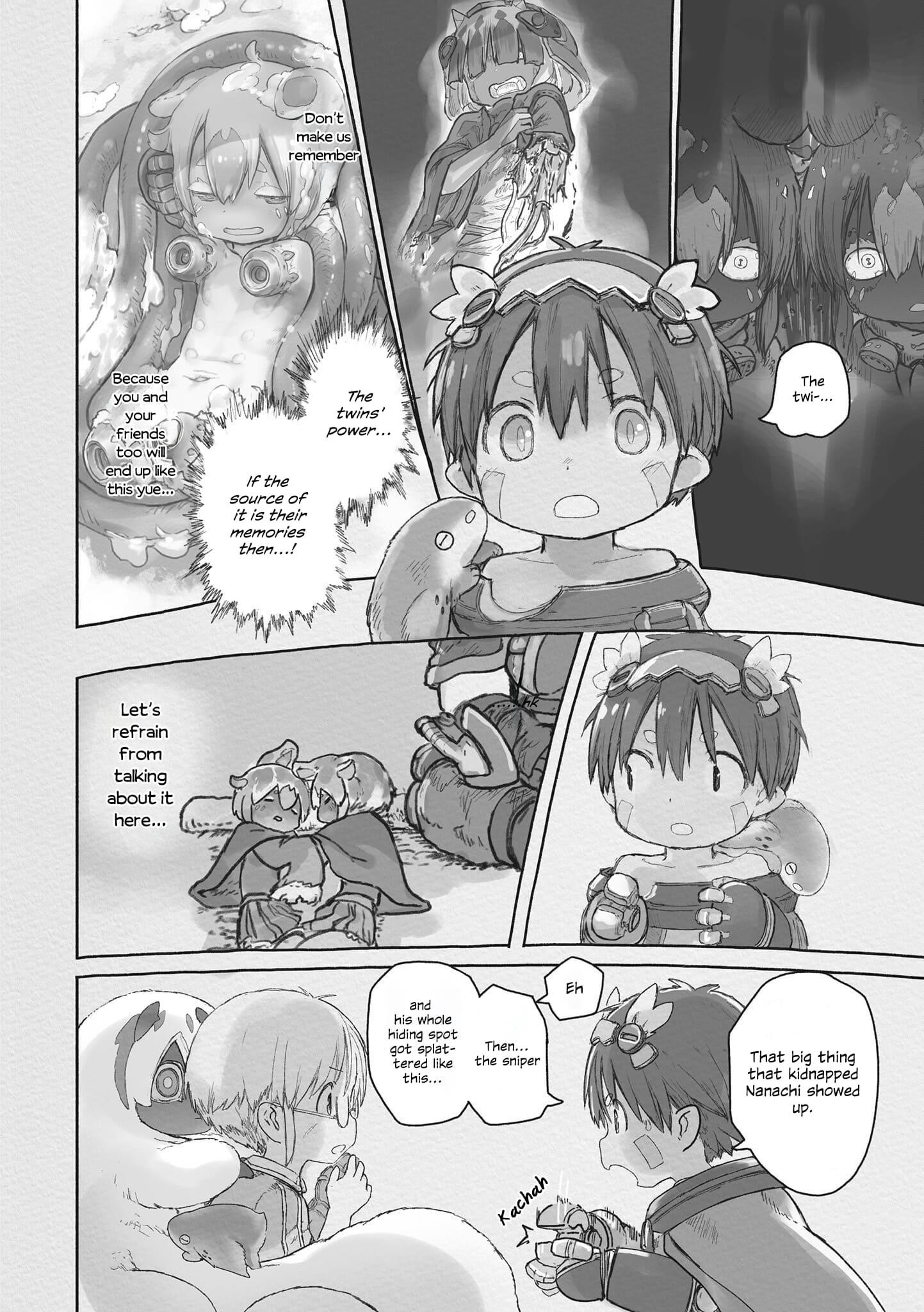 Made in Abyss Chapter 71 page 54 - Chapter 71: Shooter