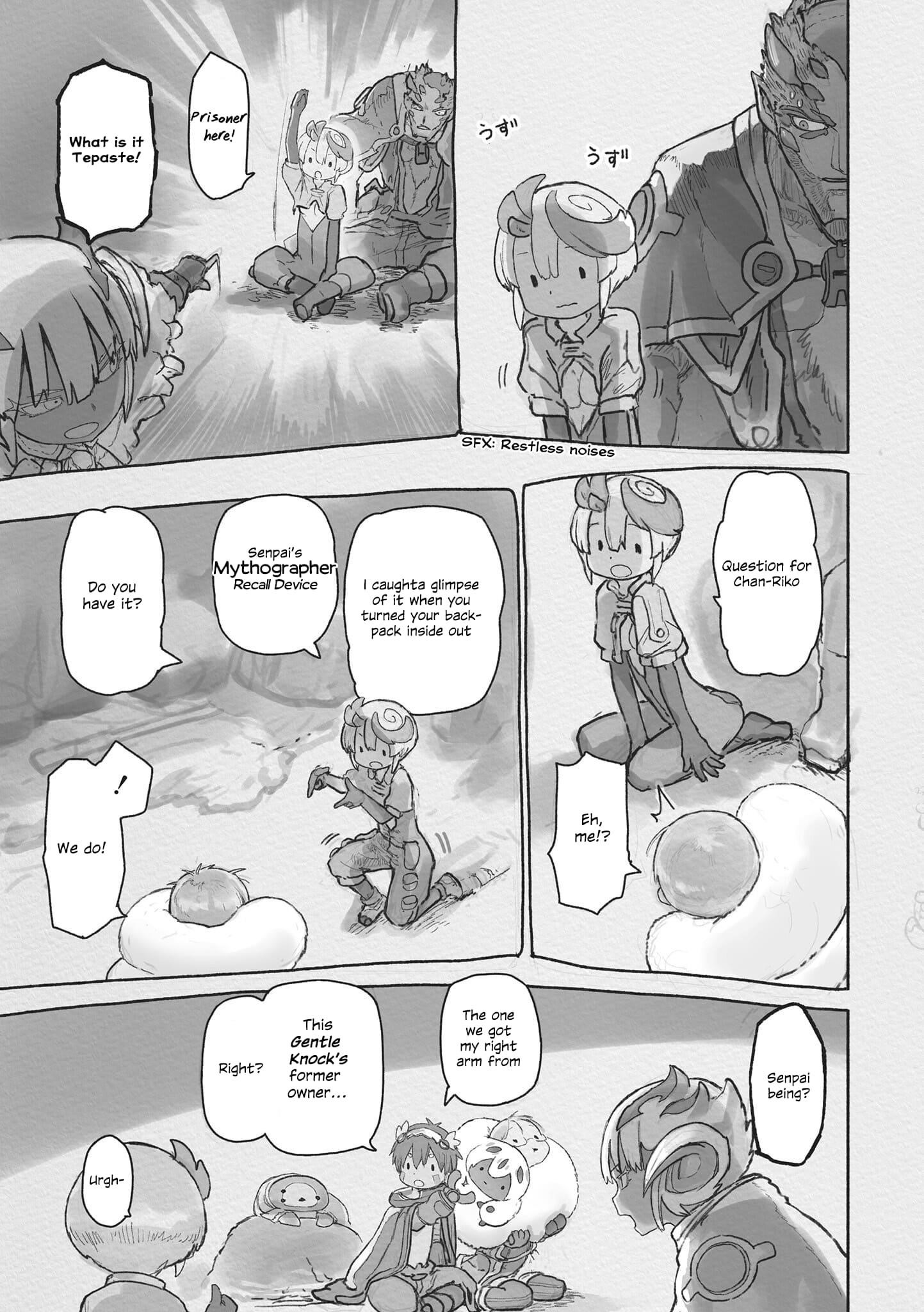 Made in Abyss Chapter 71 page 57 - Chapter 71: Shooter