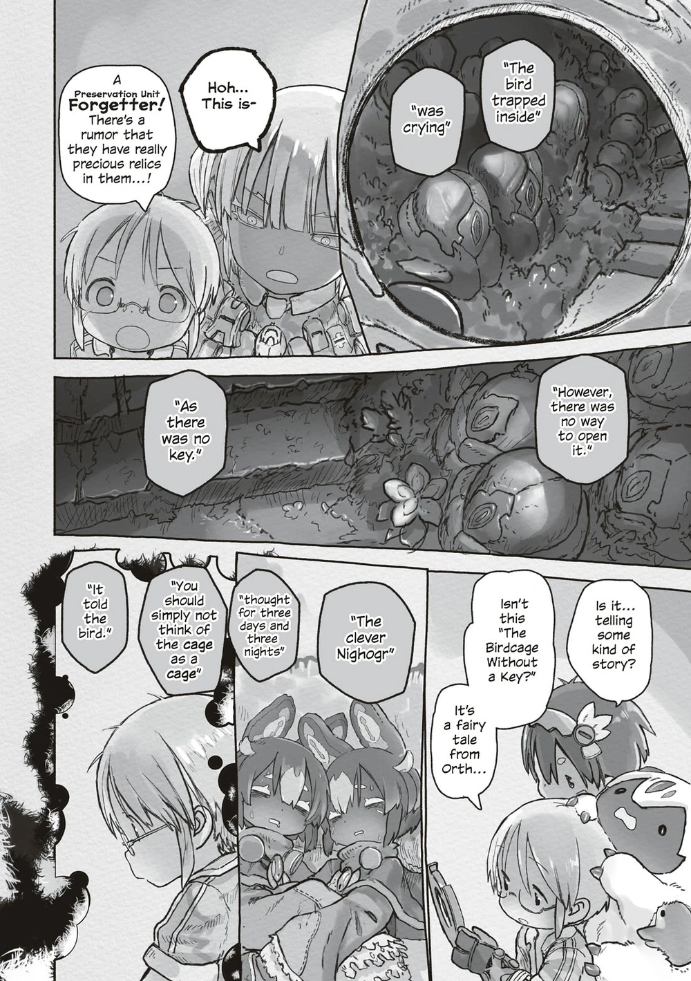 Made in Abyss Chapter 72 page 10 - Chapter 72: Windows to Myth