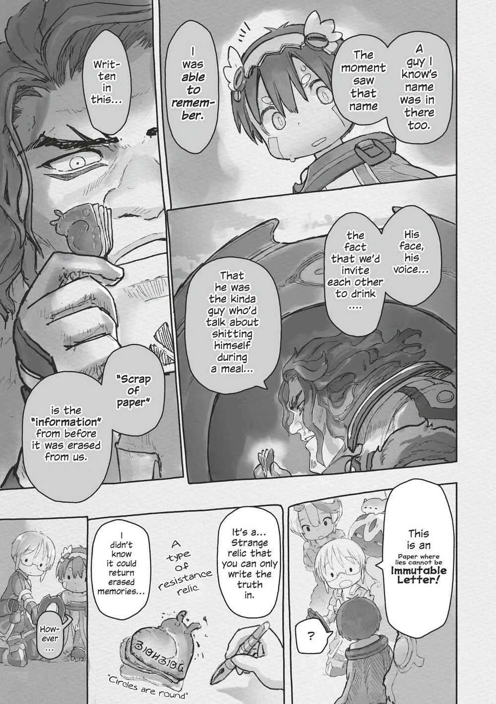 Made in Abyss Chapter 72 page 23 - Chapter 72: Windows to Myth