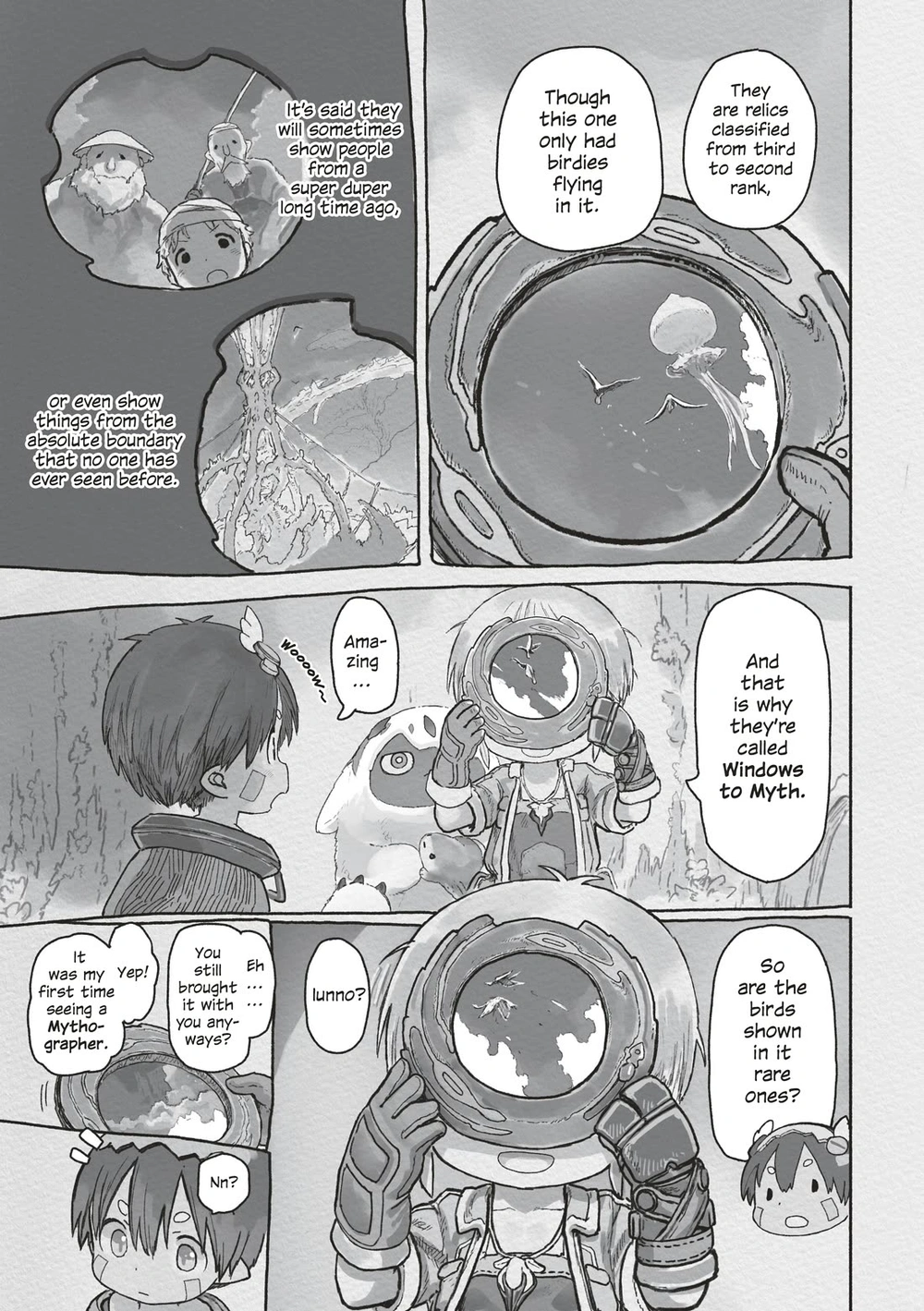 Made in Abyss Chapter 72 page 3 - Chapter 72: Windows to Myth