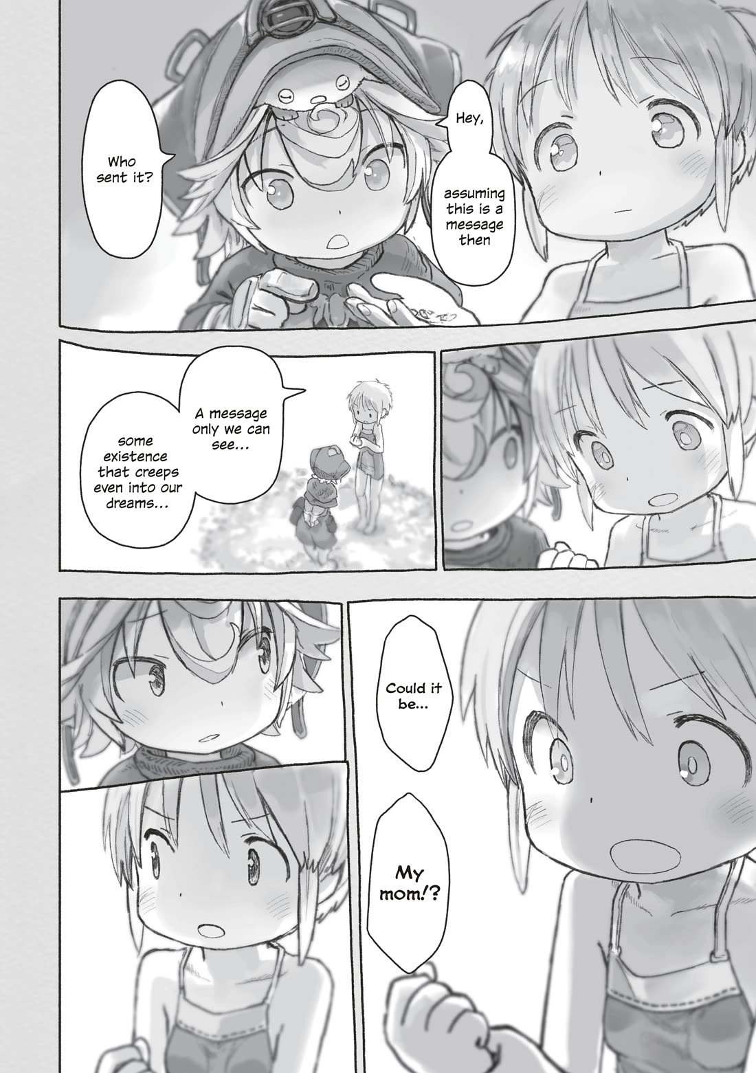 Made in Abyss Chapter 73 page 12 - Chapter 73: Message