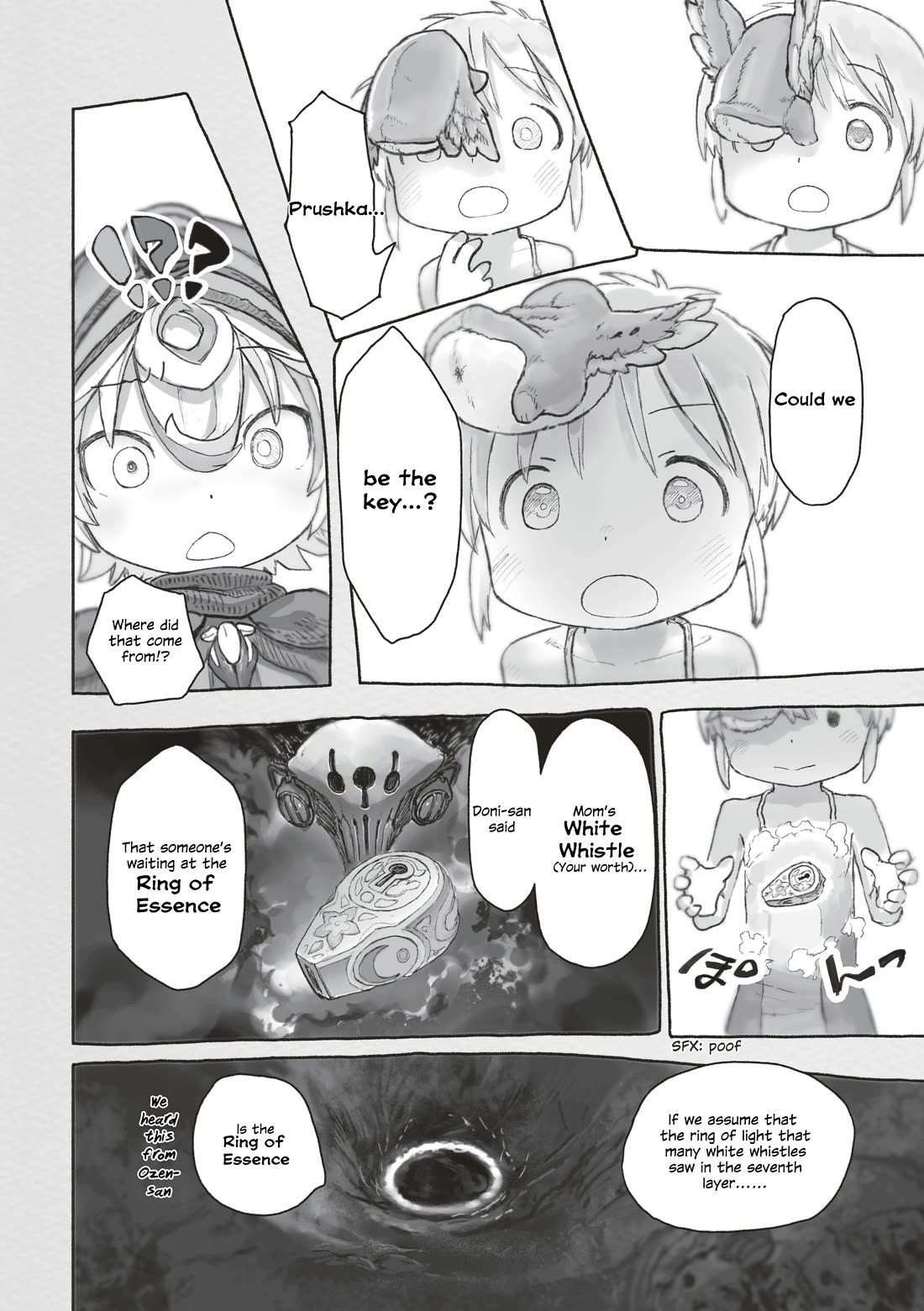 Made in Abyss Chapter 73 page 14 - Chapter 73: Message